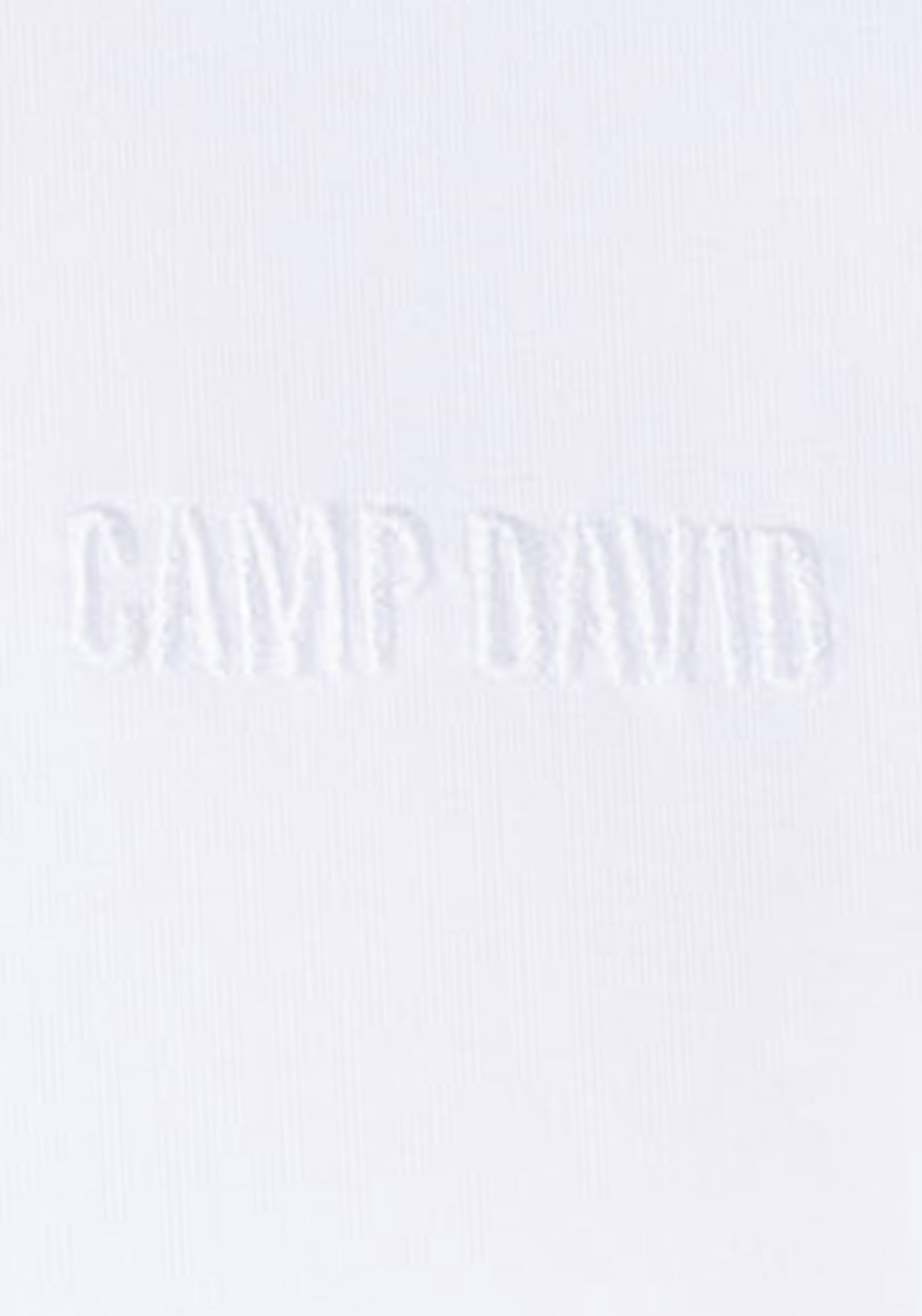 CAMP DAVID Unterhemd »underwear«, (2er Pack), mit flacher Naht