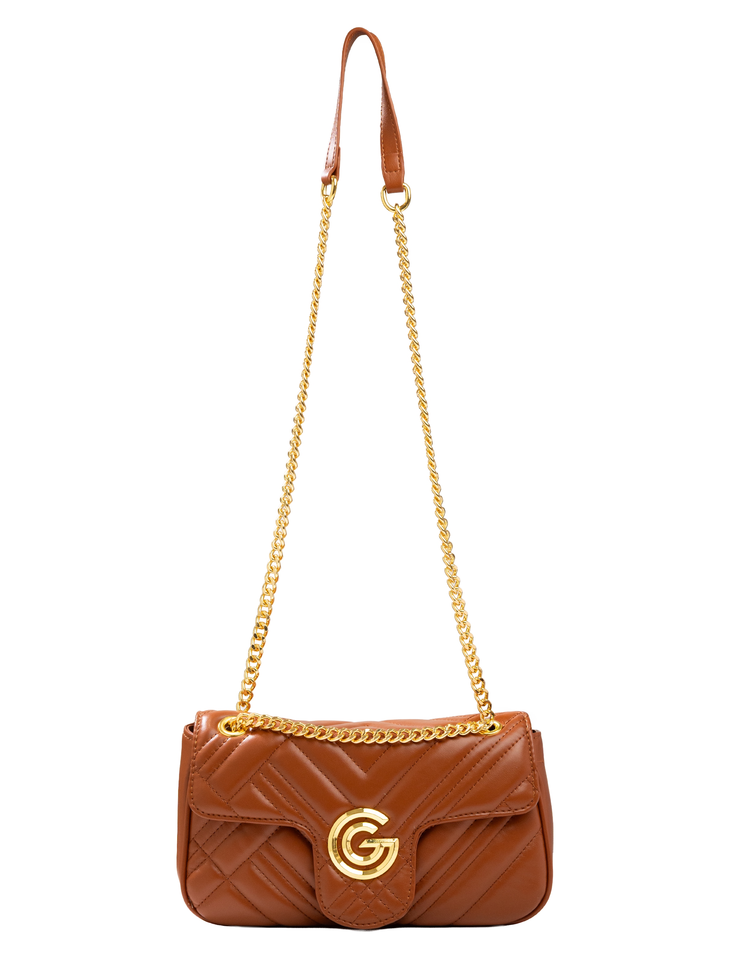 Gabriella GUCCI Sac à bandoulière »CINDY« Sac bandoulière pour femme, sac à main, sac de transport avec décoration logo
