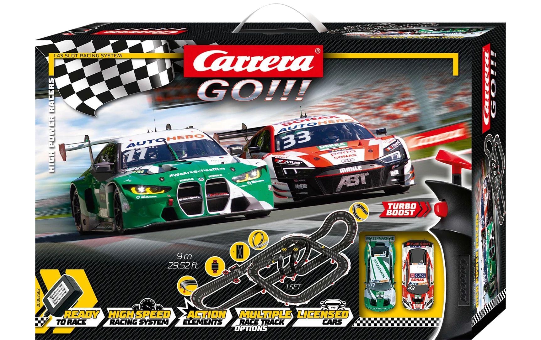 Carrera® Autorennbahn »GO! DTM High Power Racers 9 m«