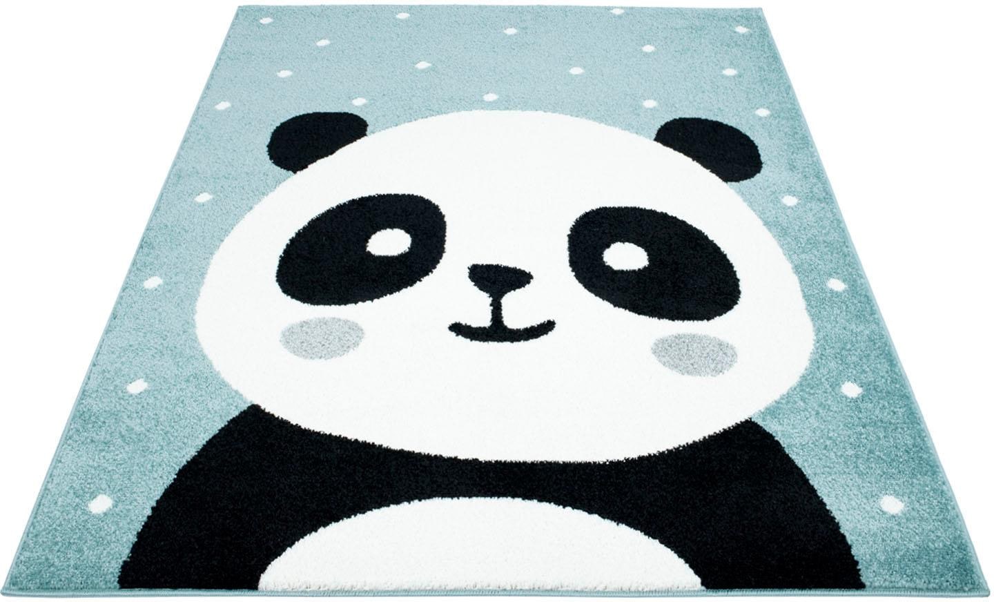 Kinderteppich »Bubble Kids 1334«, rechteckig, Spielteppich, Panda-Bär, Weicher Flor,...