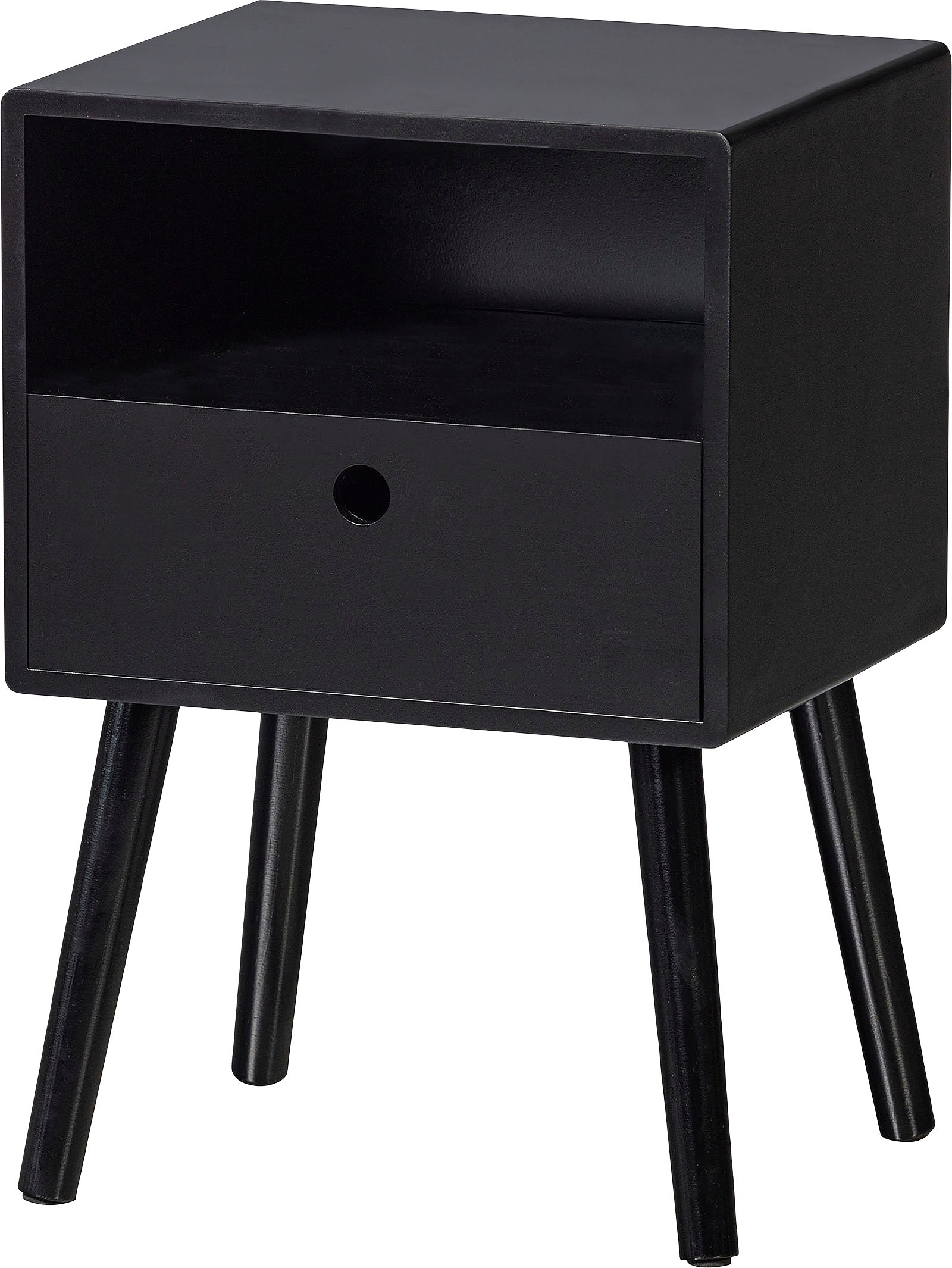 WOOOD Nachtschrank »Vienna«, inkl. einfacher Wandbefestigung, H 53 cm x B 36 cm