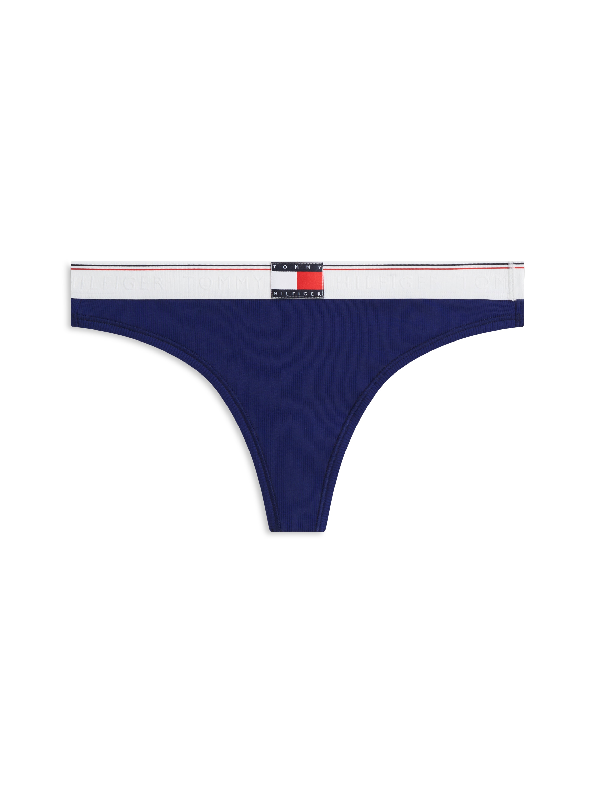 Tommy Hilfiger Underwear String »VARSITY RIB« elastischer Bund, körpernahe Form