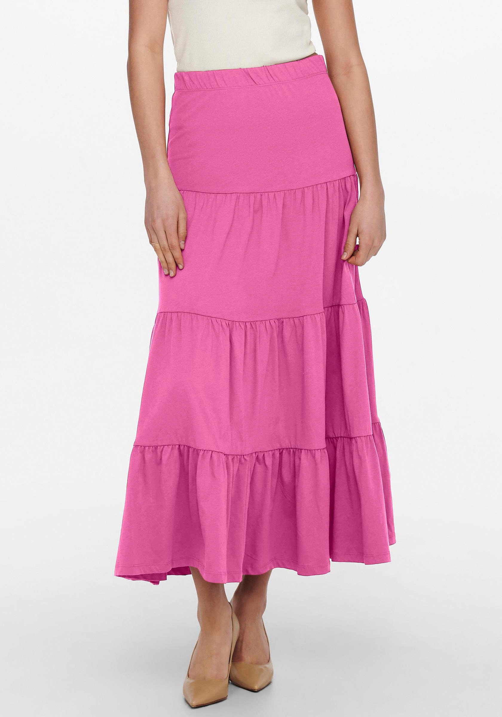 Image of Only Maxirock »ONLMAY MAXI SKIRT«, mit Volant bei Ackermann Versand Schweiz