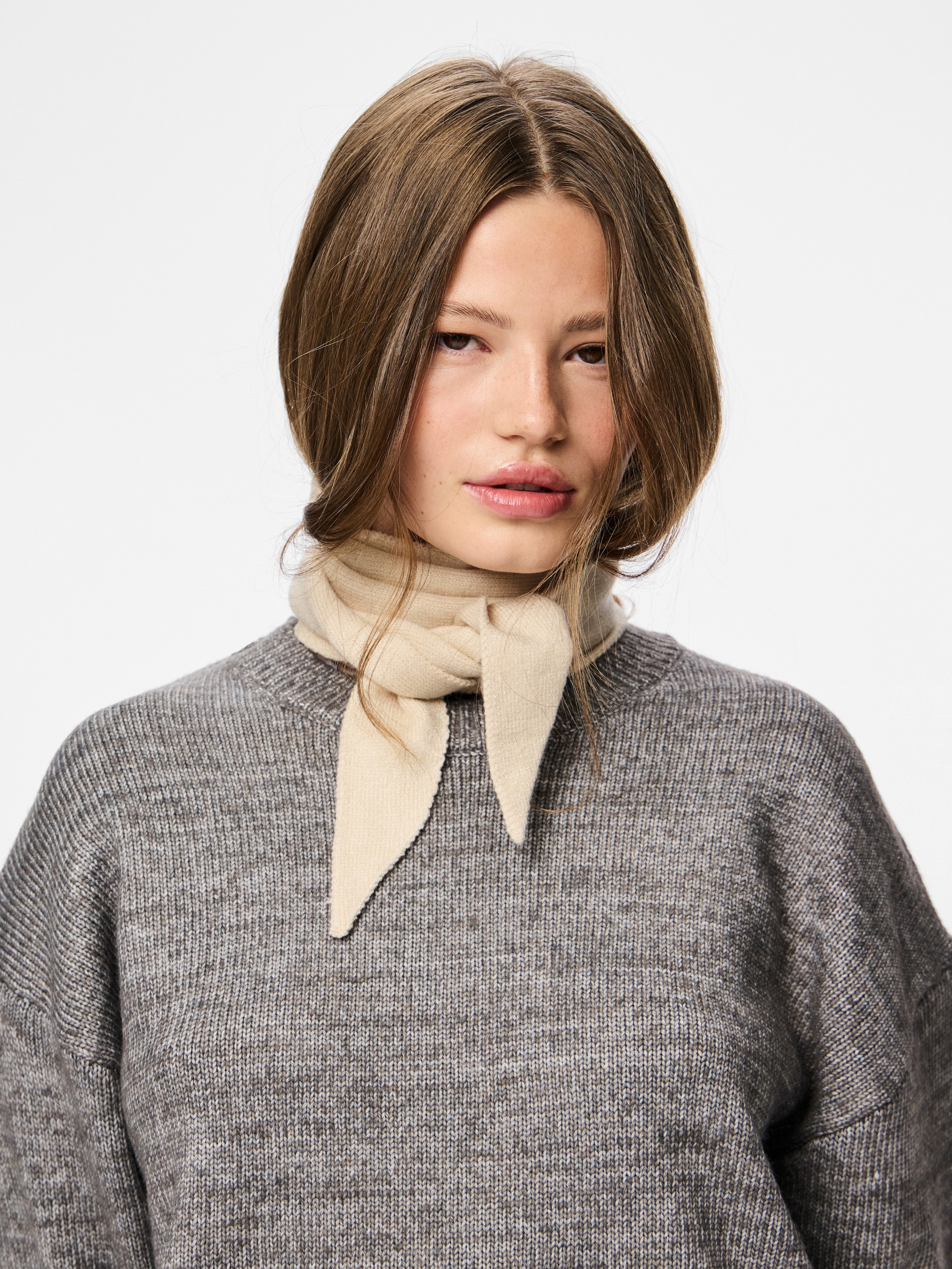 pieces Dreieckstuch »PCKOMMA TRIANGLE SCARF NOOS BC«