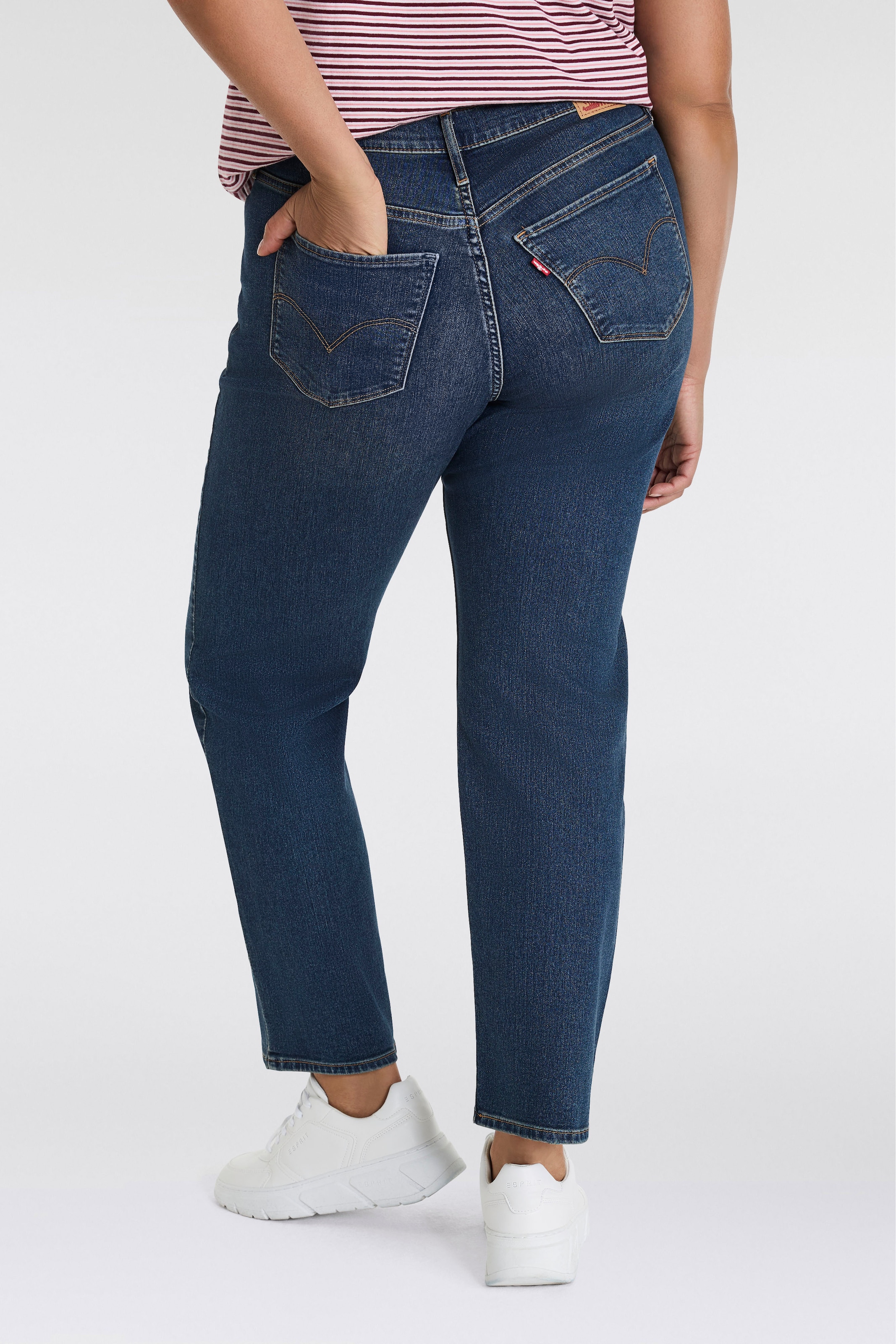 Levi's® Plus Straight-Jeans »314 Shaping Straight«, in Baumwoll-Stretch