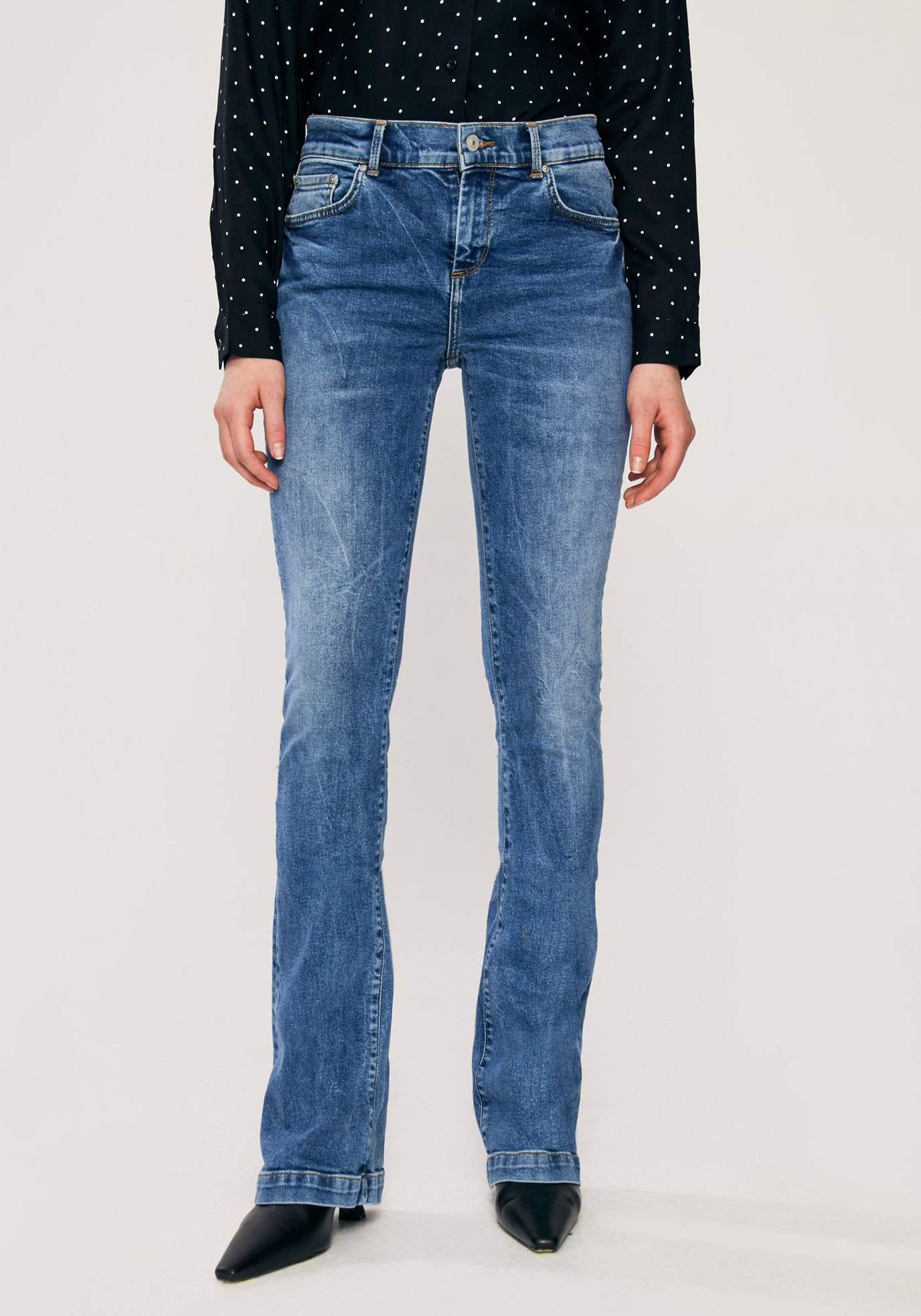 Bootcut-Jeans »Fallon«, in 5-Pocket-Form