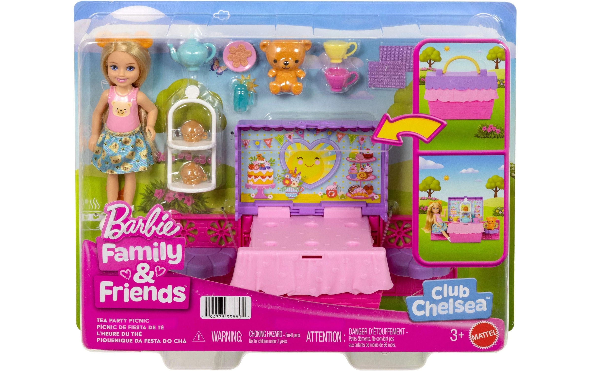 Barbie Spielwelt »Barbie Chelsea Picknick Party Spielset«