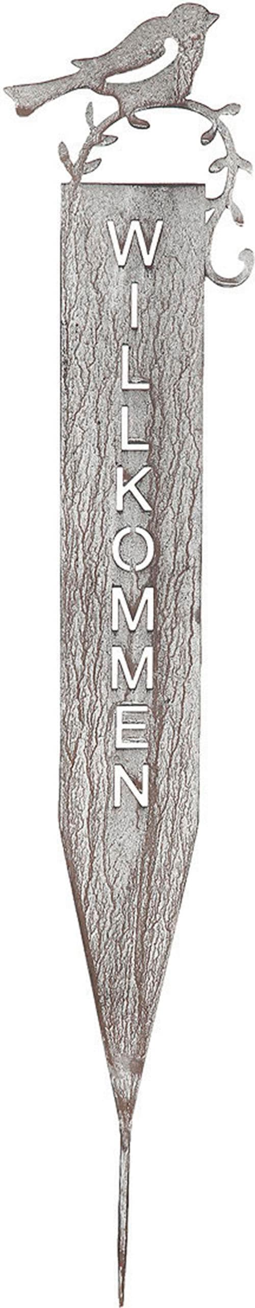 Image of Ambiente Haus Gartenstecker "Gartenstecker Willkommen (H) 70cm"