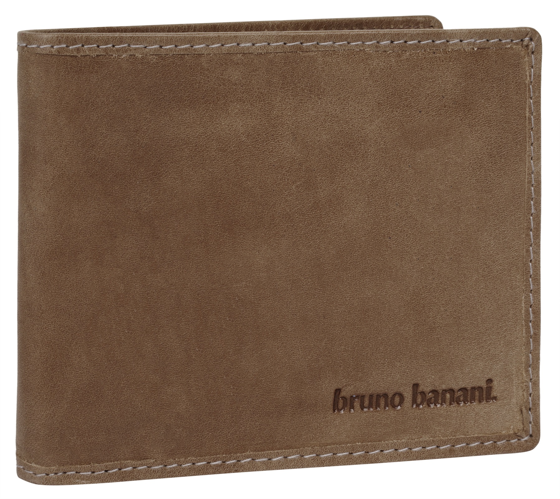 Bruno Banani Geldbörse "BRUNO BANANI Herren echt Leder" echt Leder