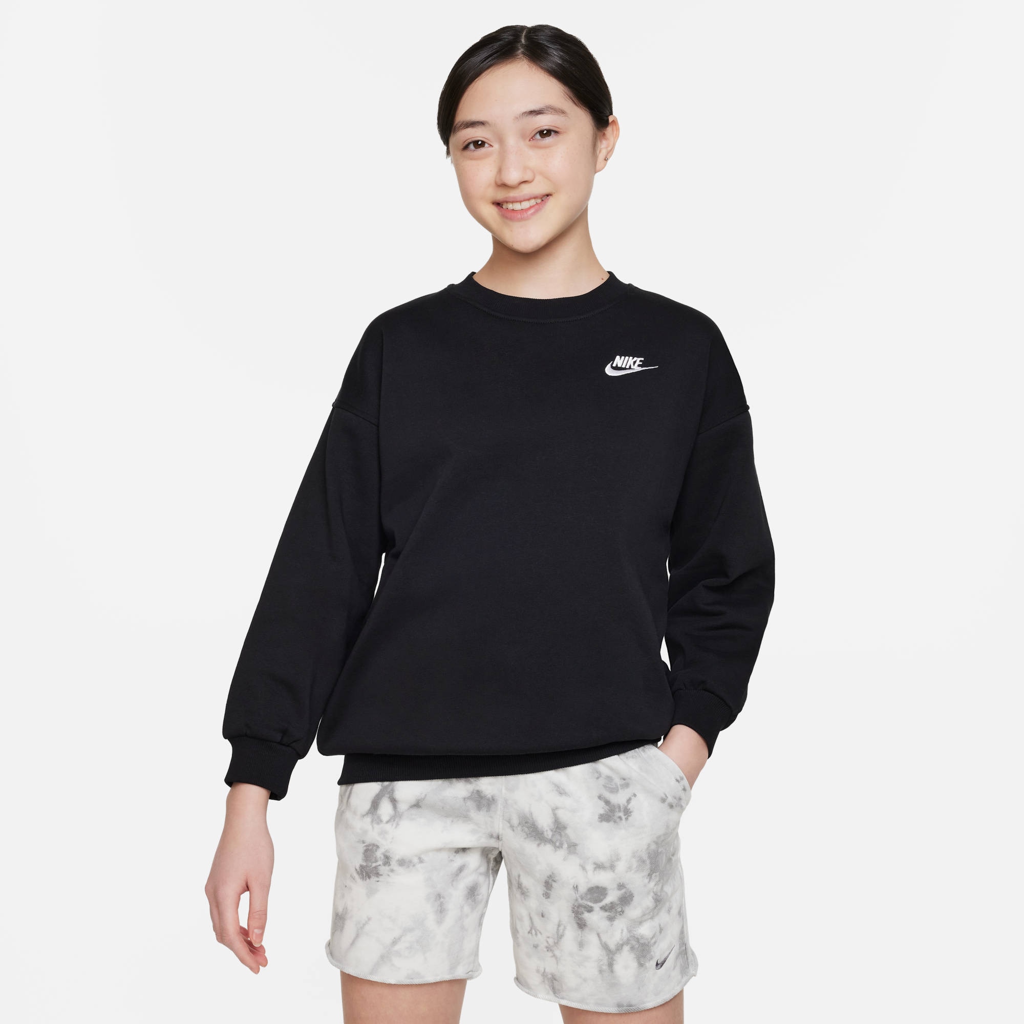 Nike Sportswear Sweatshirt »CLUB FLEECE BIG KIDS' (GIRLS') OVERSIZED SWEATSHIRT«