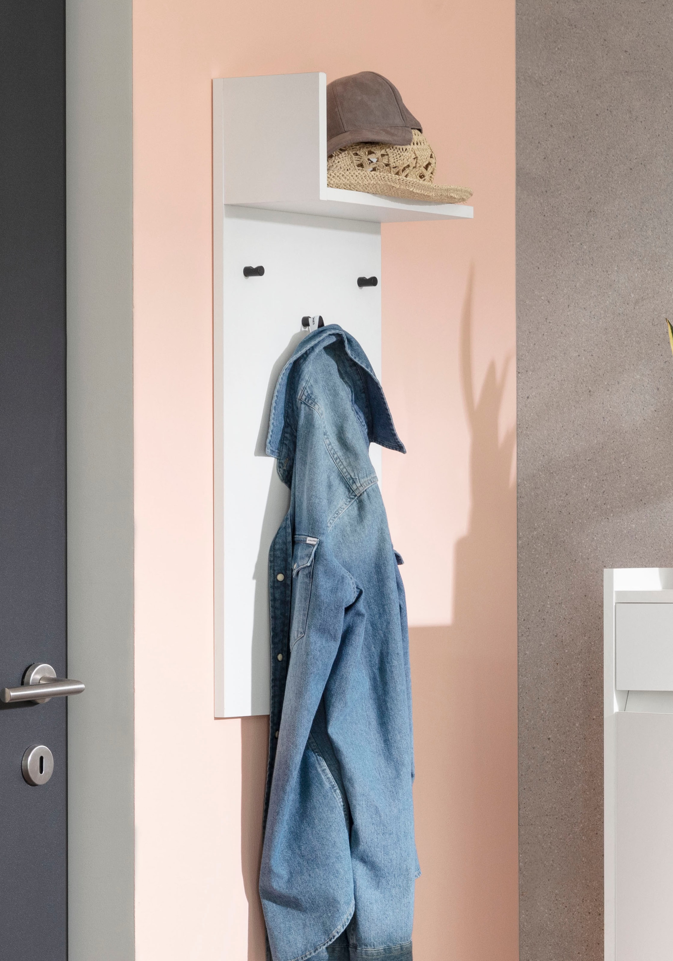 INOSIGN Garderobenpaneel »Kosmo«, Mit Hutablage, Breite 35 cm