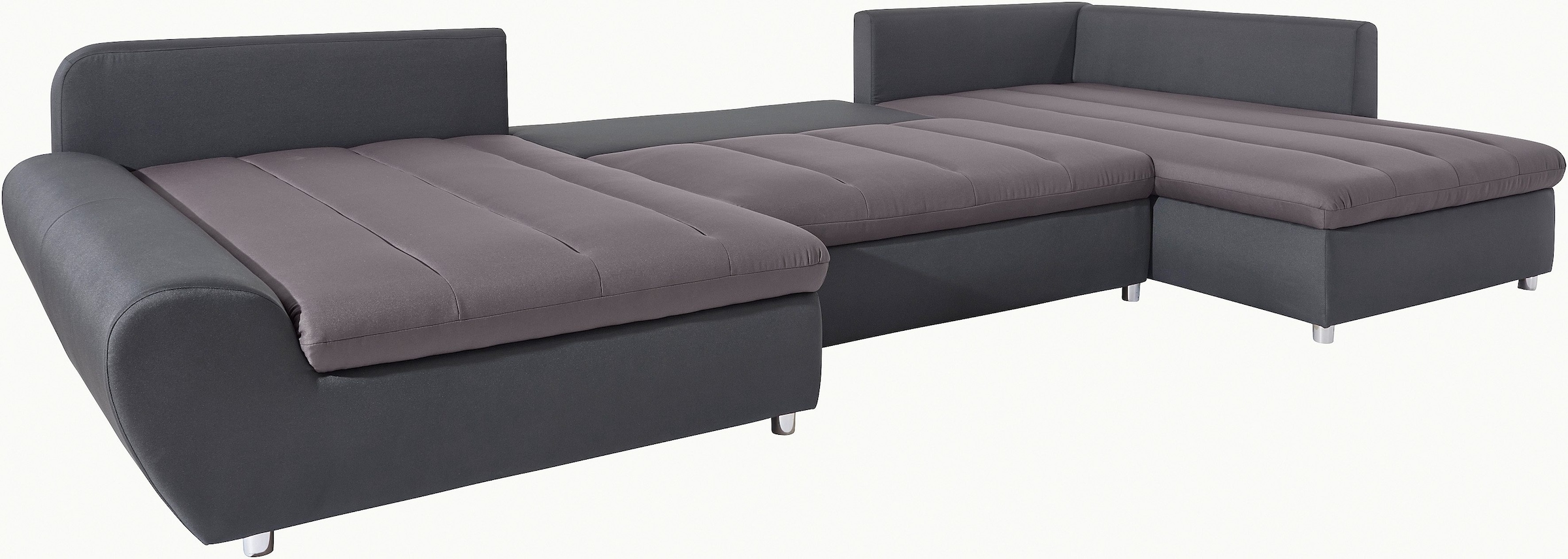 sit&more Wohnlandschaft »Bandos U-Form«, in 2 unterschiedlichen Grössen, wahlweise mit Bettfunktion + Bettkasten