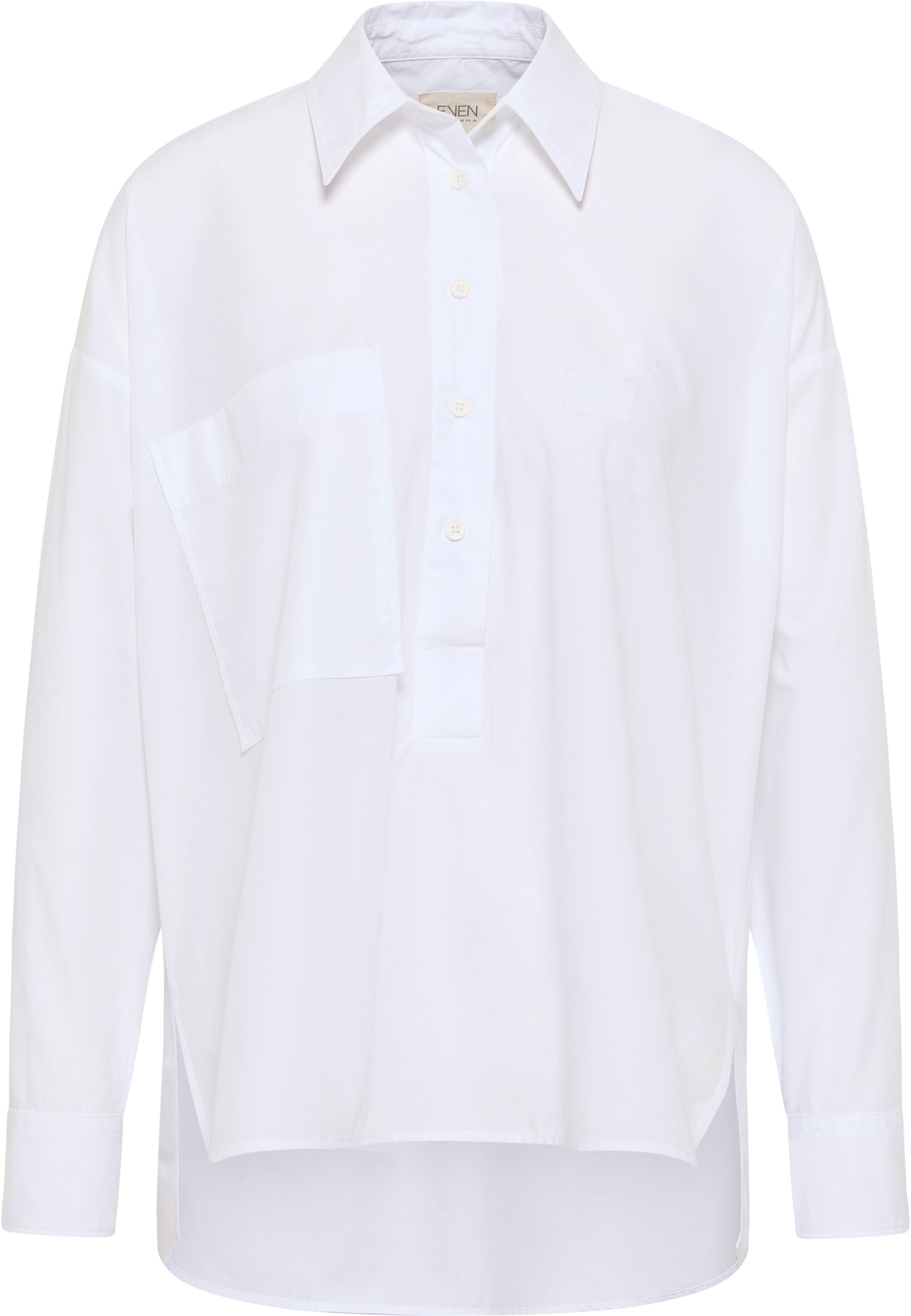 Eterna Longbluse »OVERSIZE FIT« EASY IRON (bügelleicht)