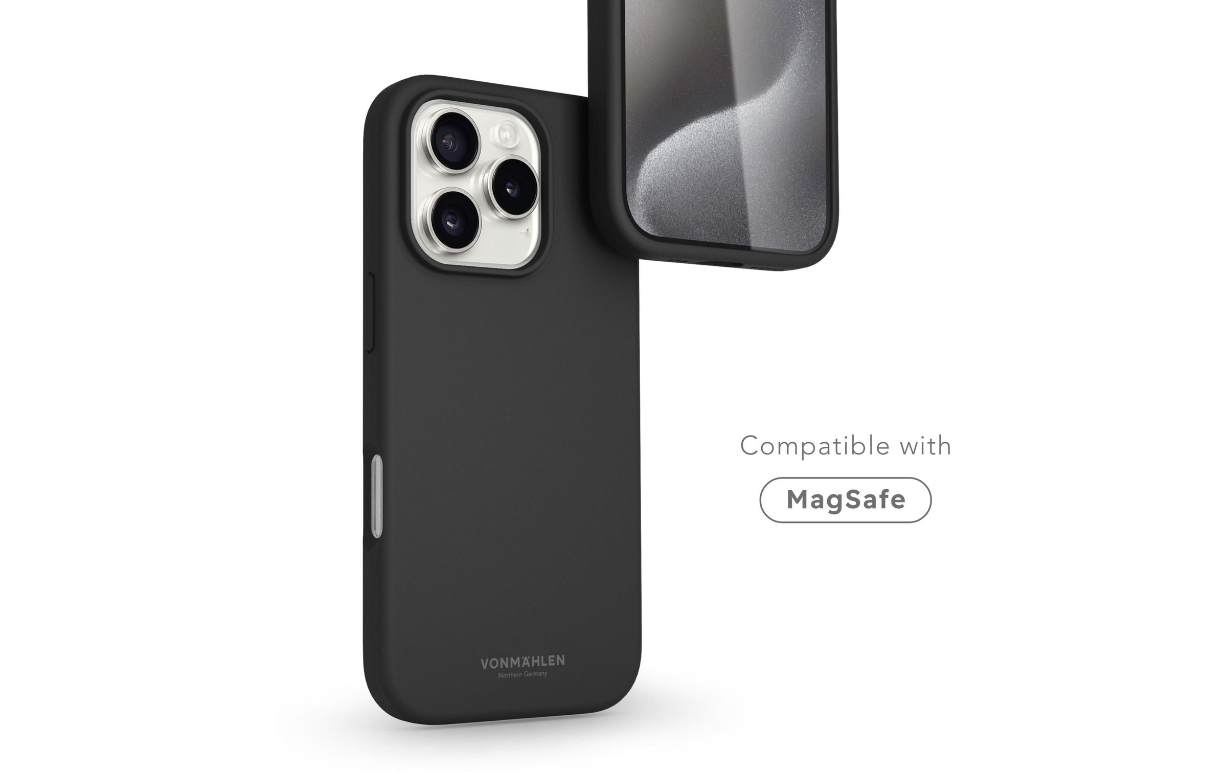 VONMÄHLEN Backcover »Soft Silicone iPhone 16 Pro Max« Apple iPhone 16 Pro Max