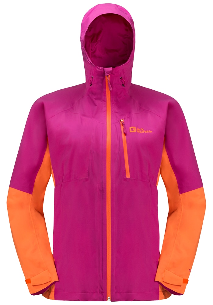 Jack Wolfskin Funktionsjacke »EAGLE PEAK 2L JKT W«, mit Kapuze
