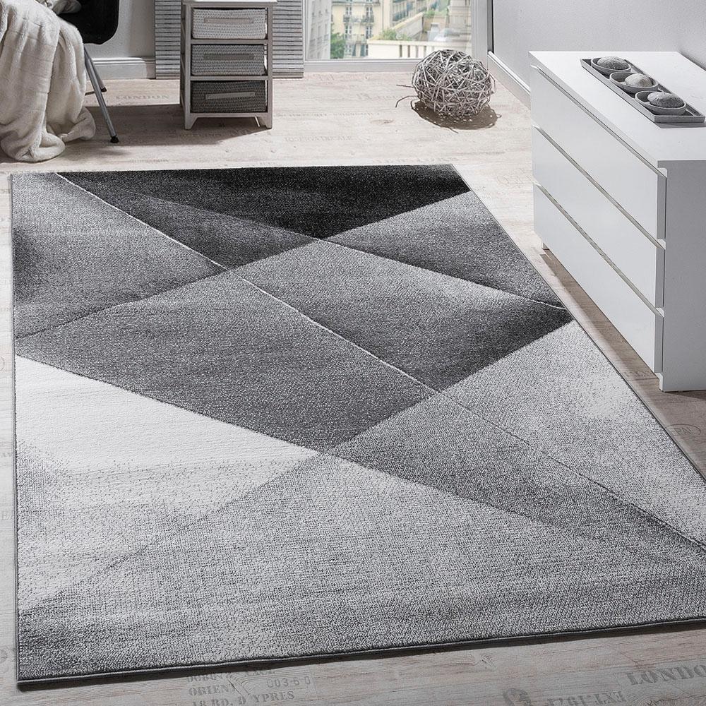 Paco Home Läufer »ECE 922«, rechteckig, 13 mm Höhe, Teppich-Läufer, Kurzflor, modernes geometrisches Design