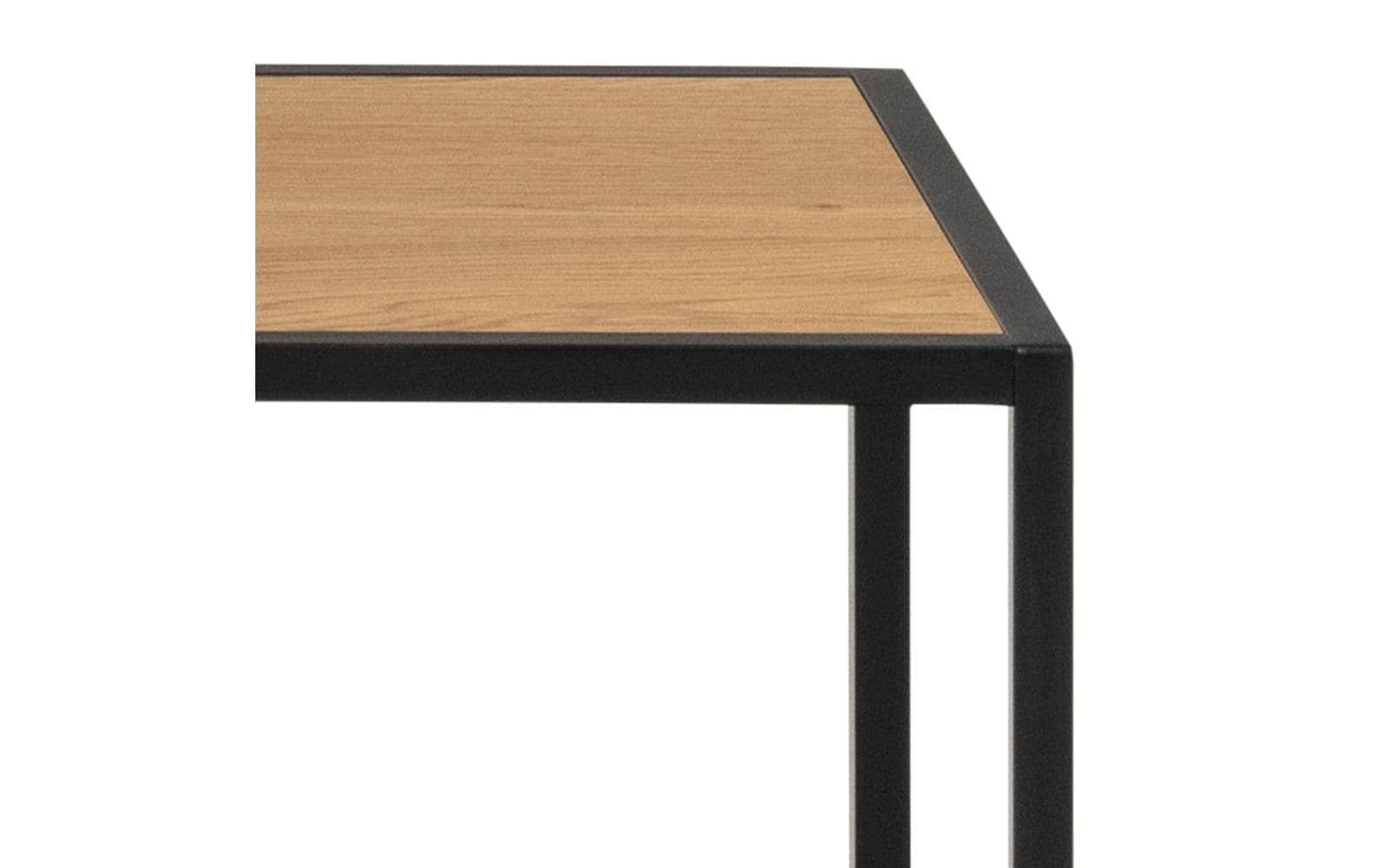 AC Design Regal »Seaford 135 x 35 x 150 cm, Nature/Schwarz«