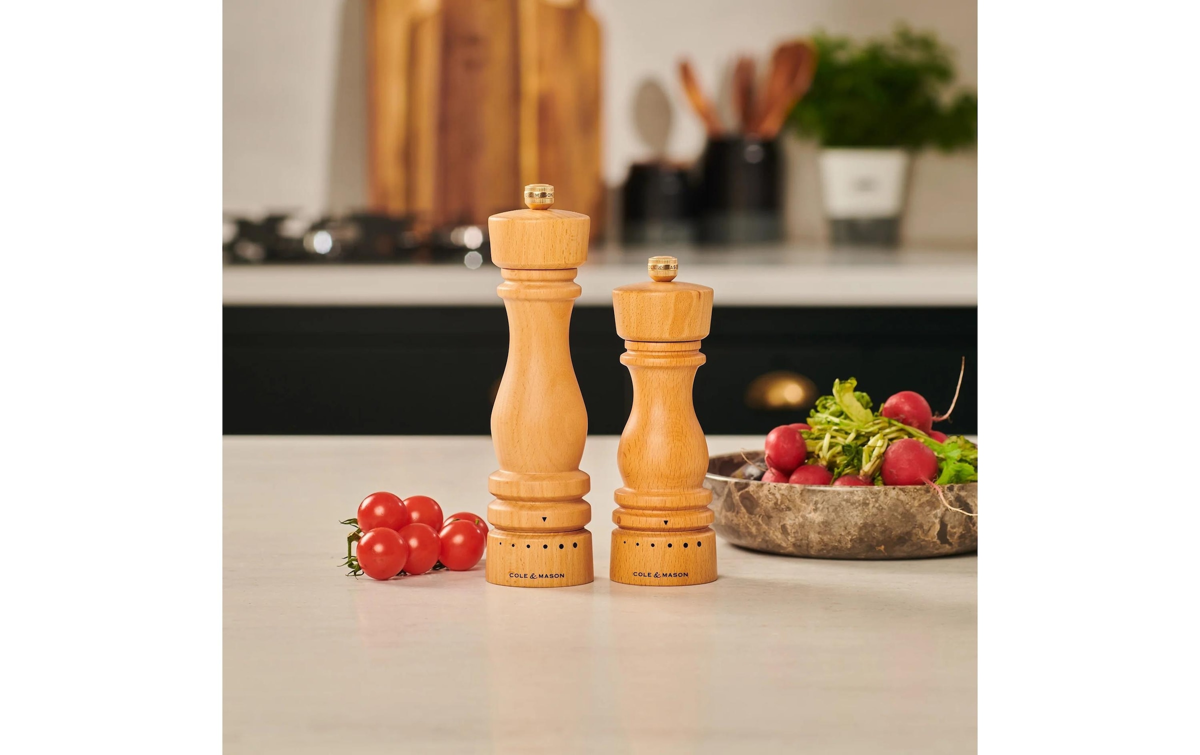 Cole & Mason Salz-/Pfeffermühle »London 2 x 18 cm«