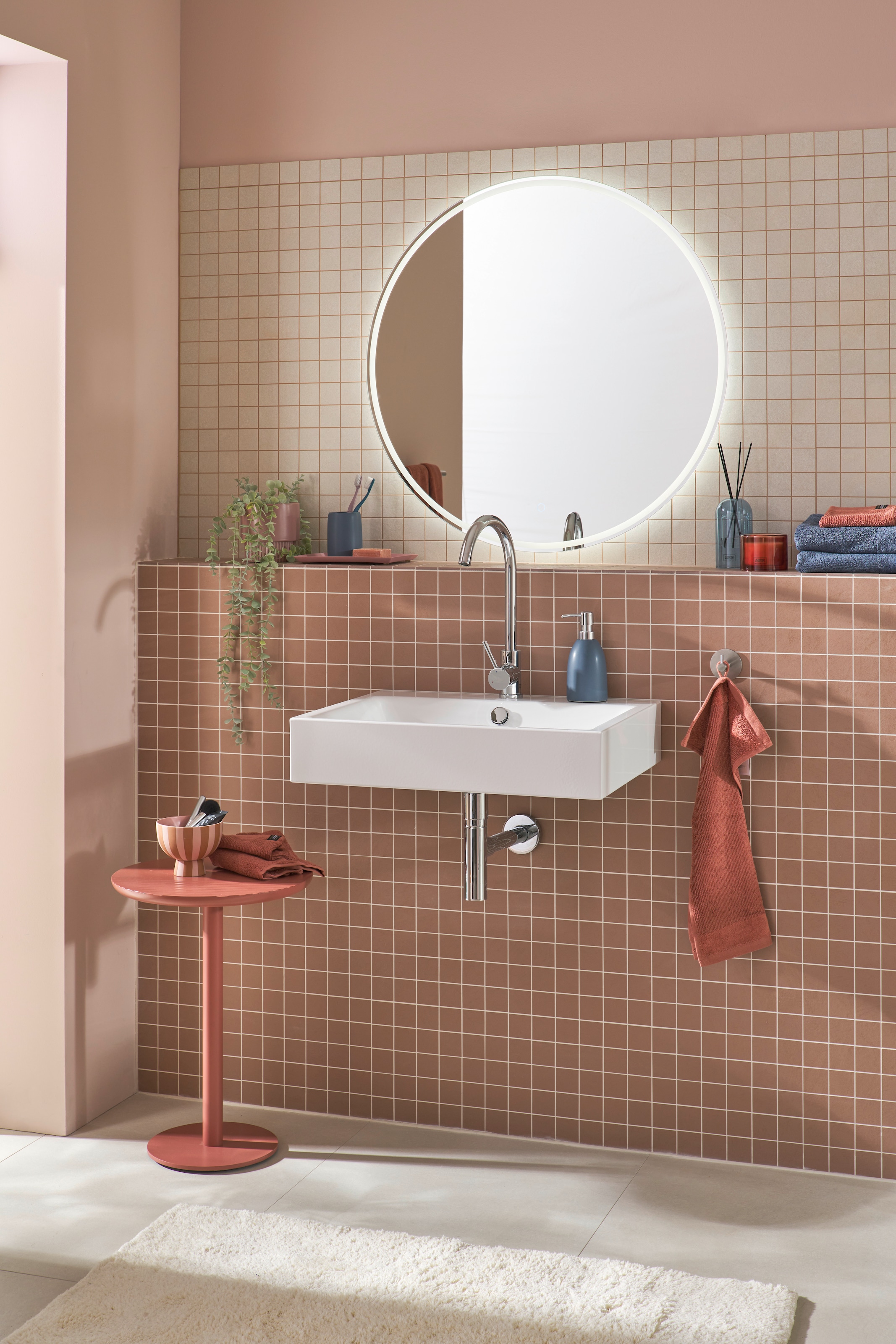 SCHÖNER WOHNEN-Kollektion Tapis de bain »Bahamas  Uni« Höhe 30 mm beidseitig verwendbar