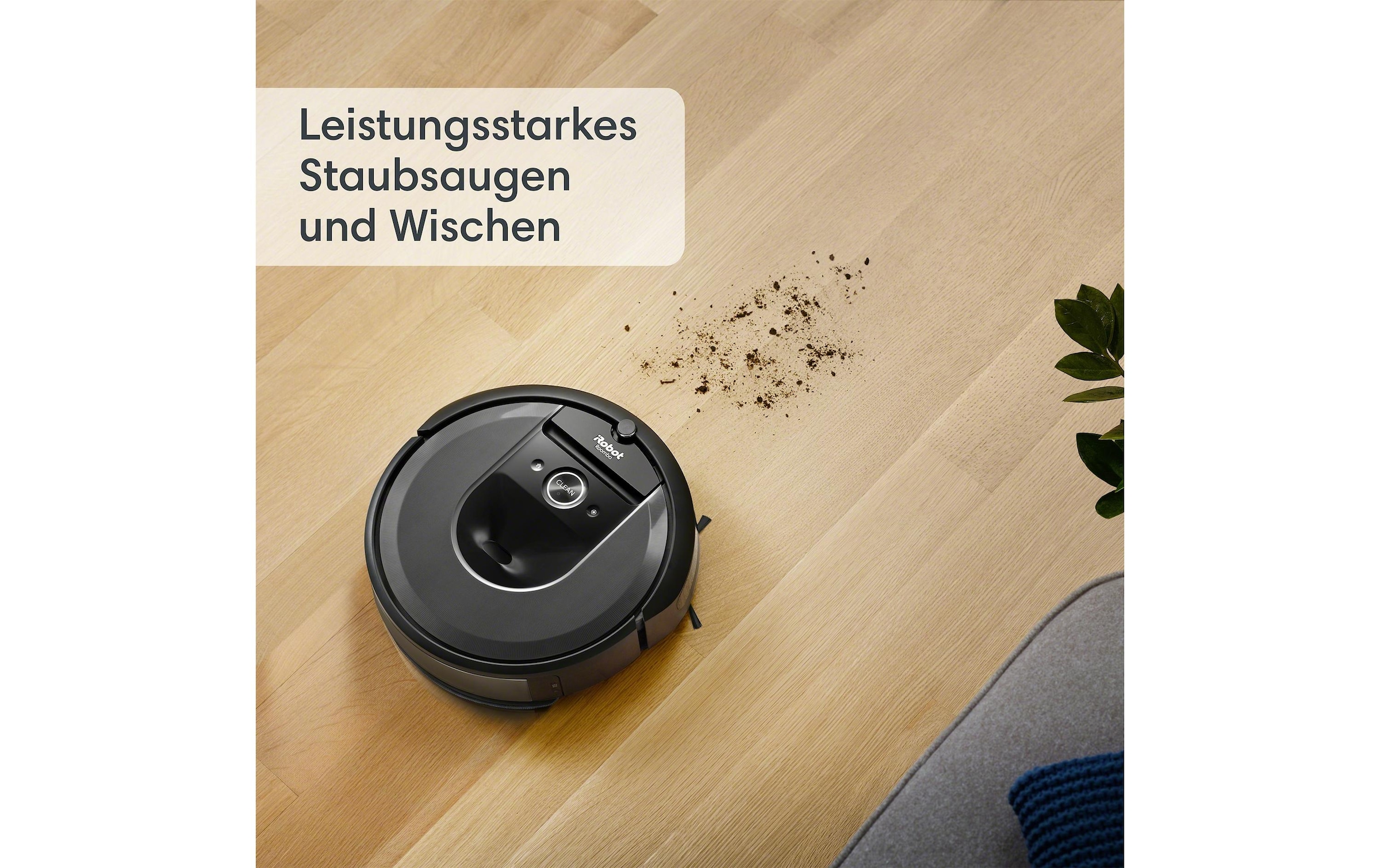 iRobot Saugroboter »iRobot Saug- und Wischroboter Roomb«