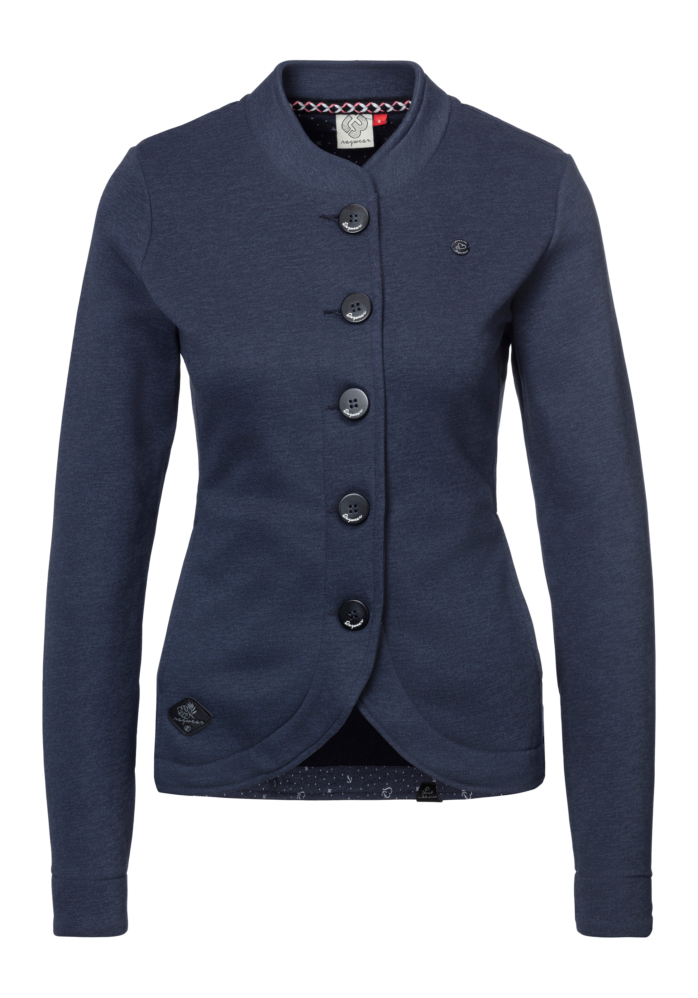 Image of Ragwear Sweatjacke "AVALINA O" aus bequem weicher Sweat-Qualität