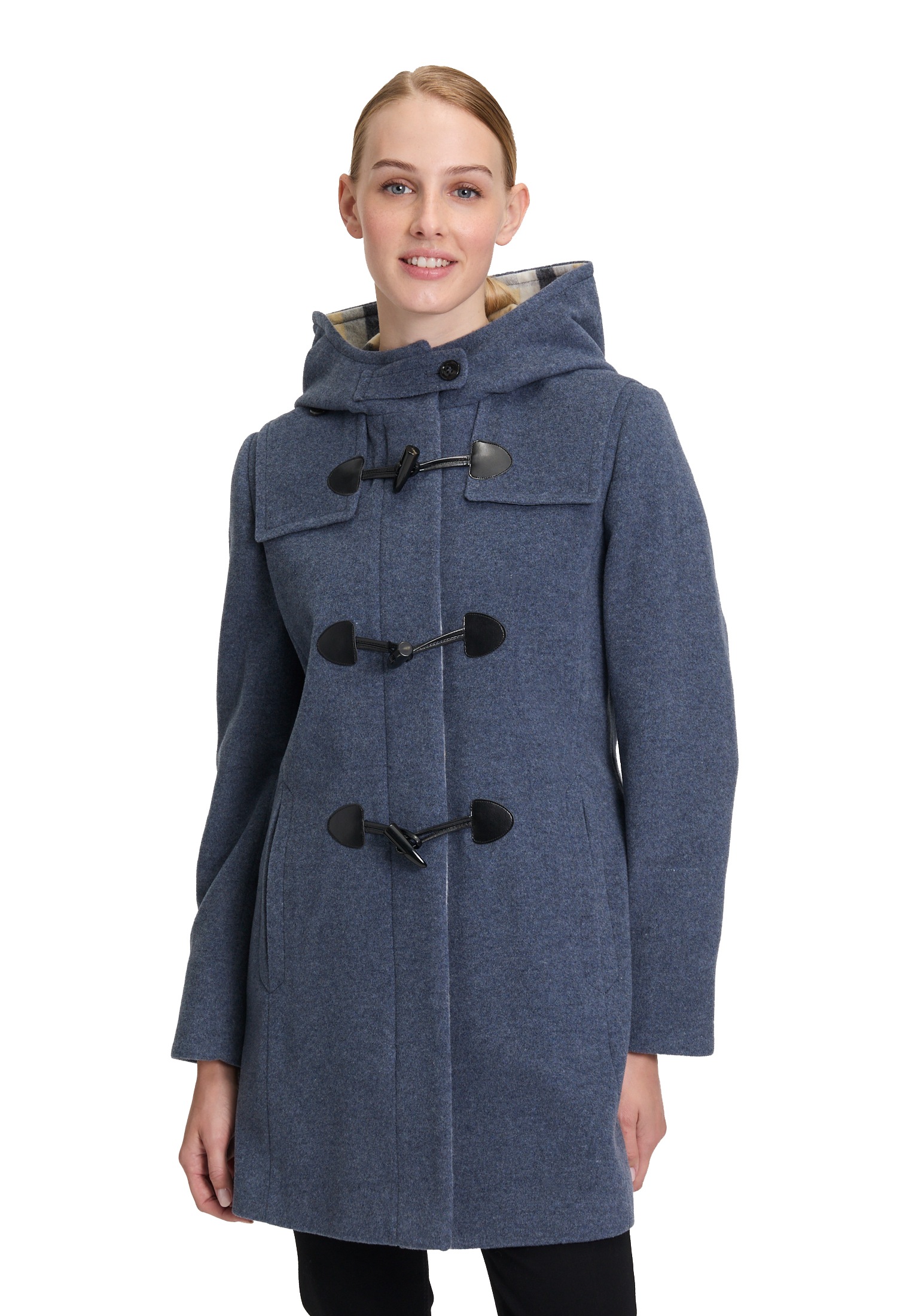 Image of Gil Bret Wolljacke mit Kapuze mit Kapuze