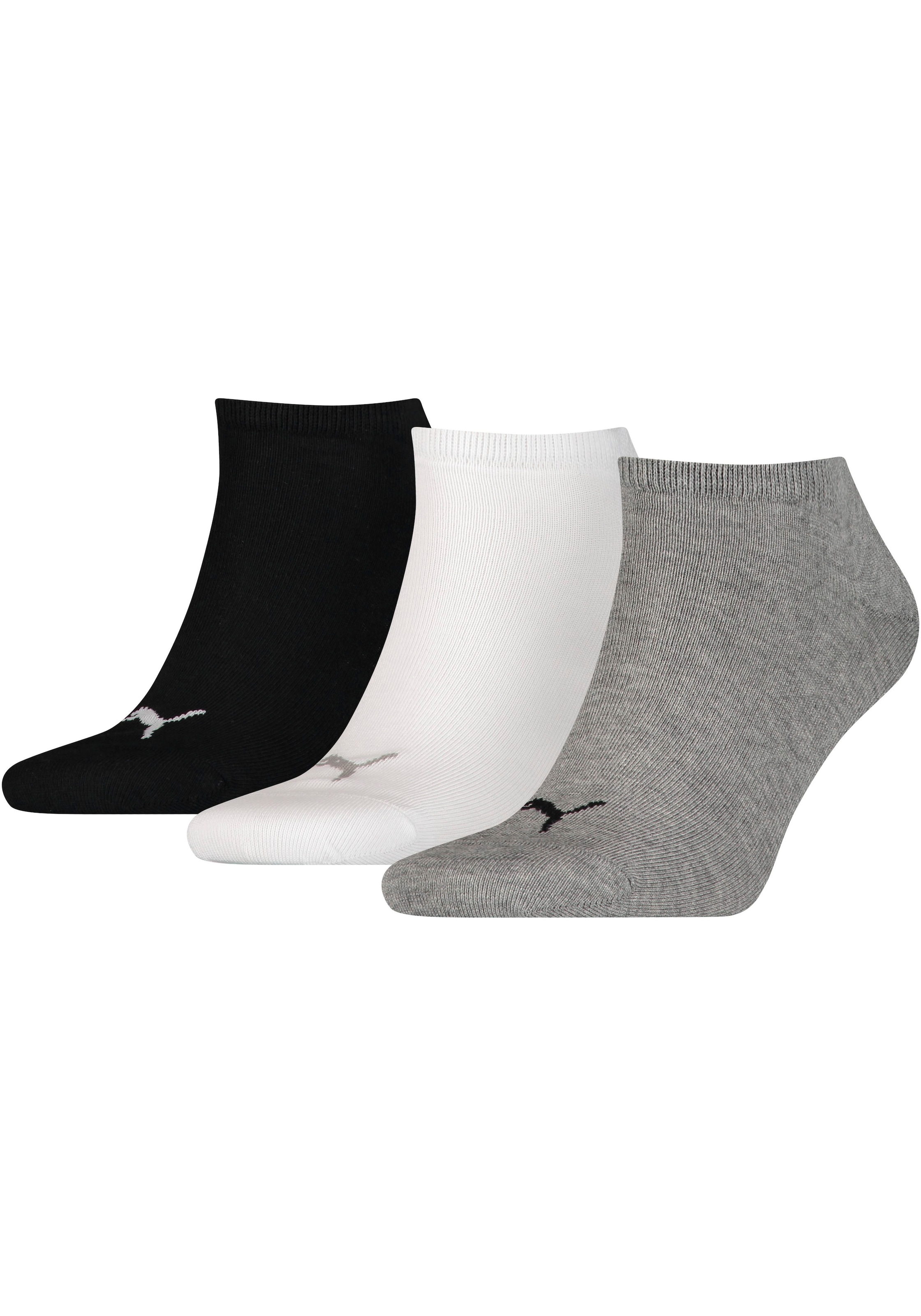 Image of PUMA Sneakersocken "PUMA UNISEX SNEAKER PLAIN" Packung, 3 Paar, mit kleinem Logo