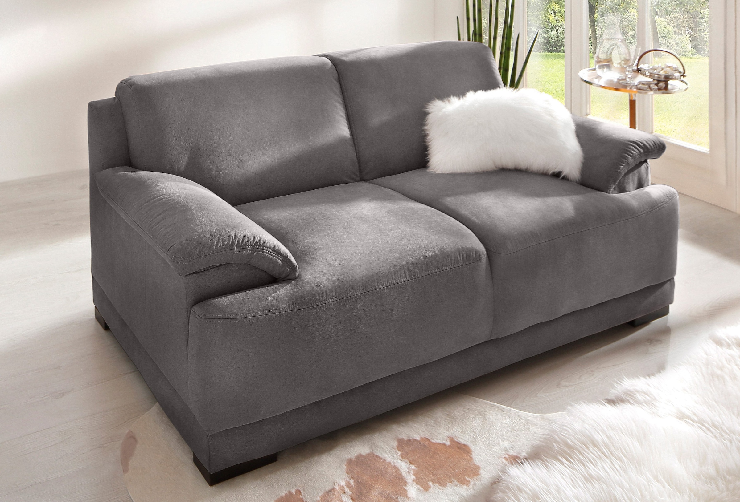 Image of Home affaire 2-Sitzer "Telos, Boxspring-Federung toller Sitzkomfort, zeitlos & komfortabel" mit Boxspring-Federung