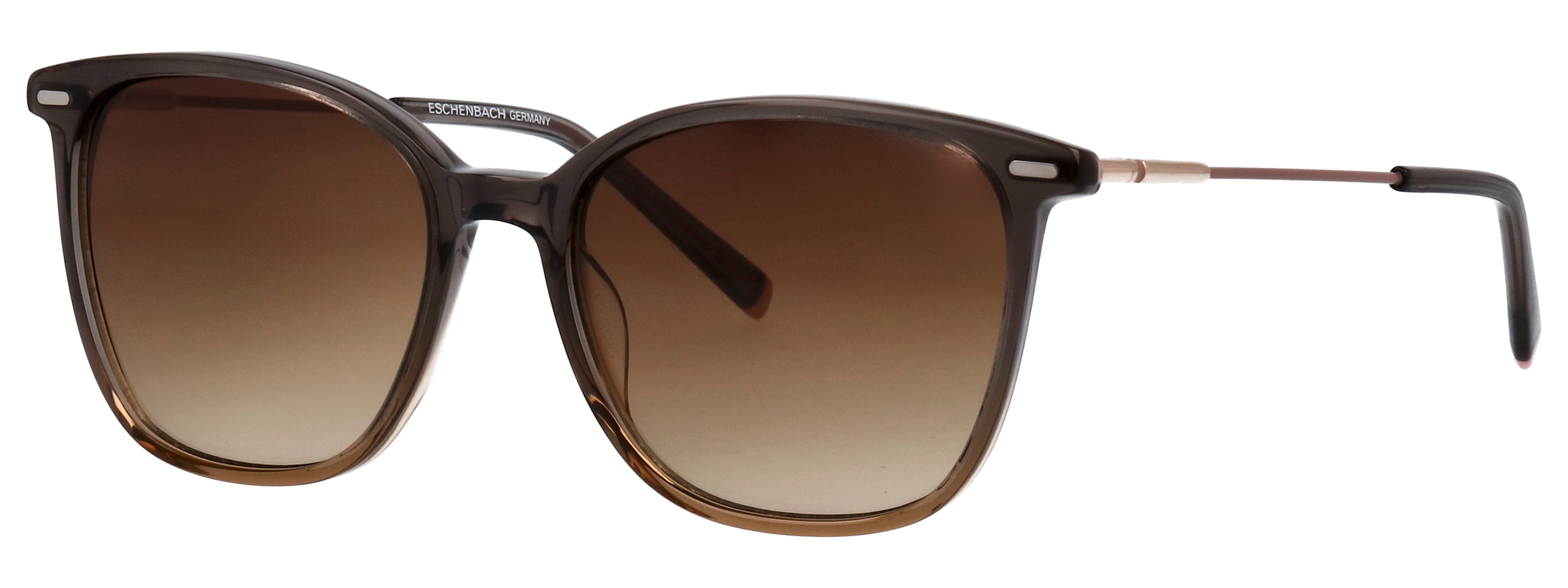 Image of HUMPHREY´S eyewear Sonnenbrille "Modell 585346" Form Karree/Soft, Logoschriftzug auf Bügel, Kombifassung