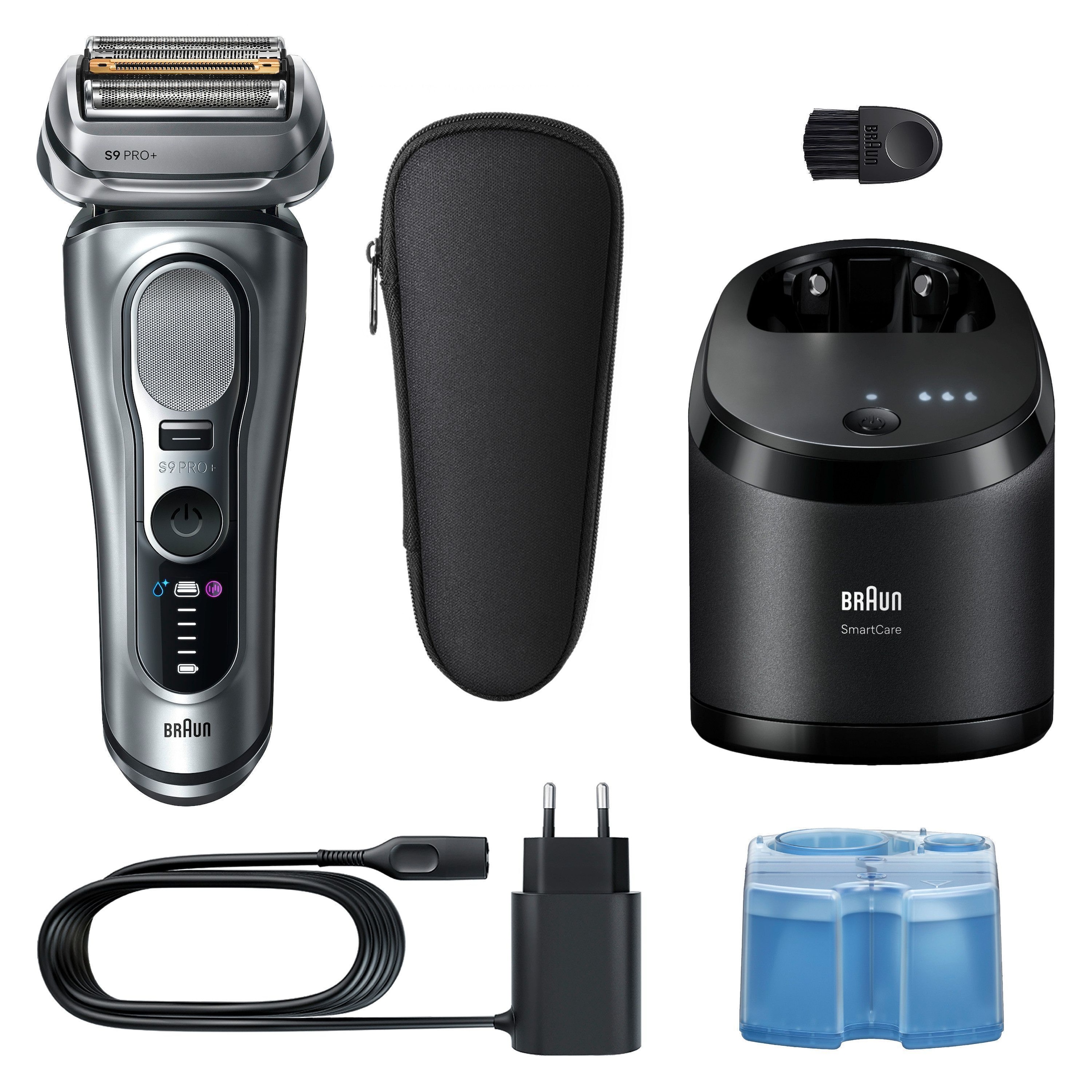 Braun Rasoirs électriques »Series 9 9667cc« centre Smart Care Tondeuse de précision intégrée Pro-SensoAdapt, SmartCare Center, 5+1 ultradünne Präzisionsklingen