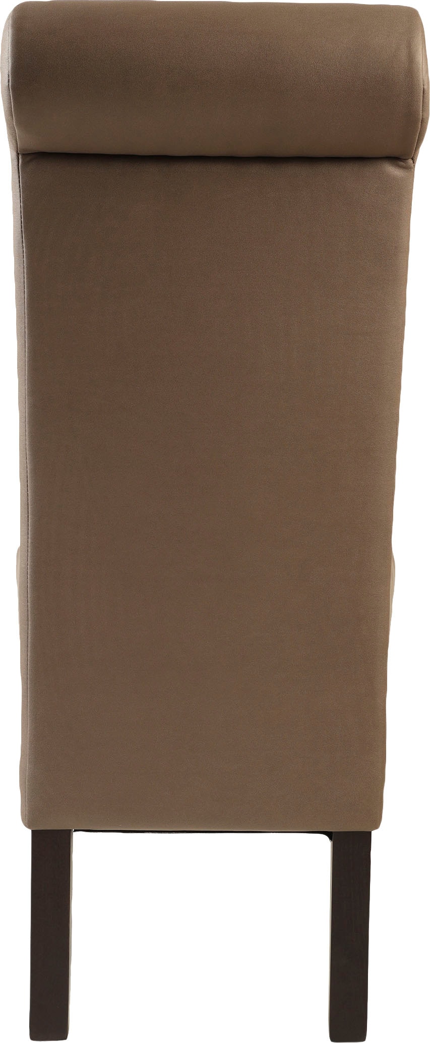 Home affaire 4-Fussstuhl »Rito«, (Set), 2 St., Microfaser, Gestell Buche natur oder wenge lackiert