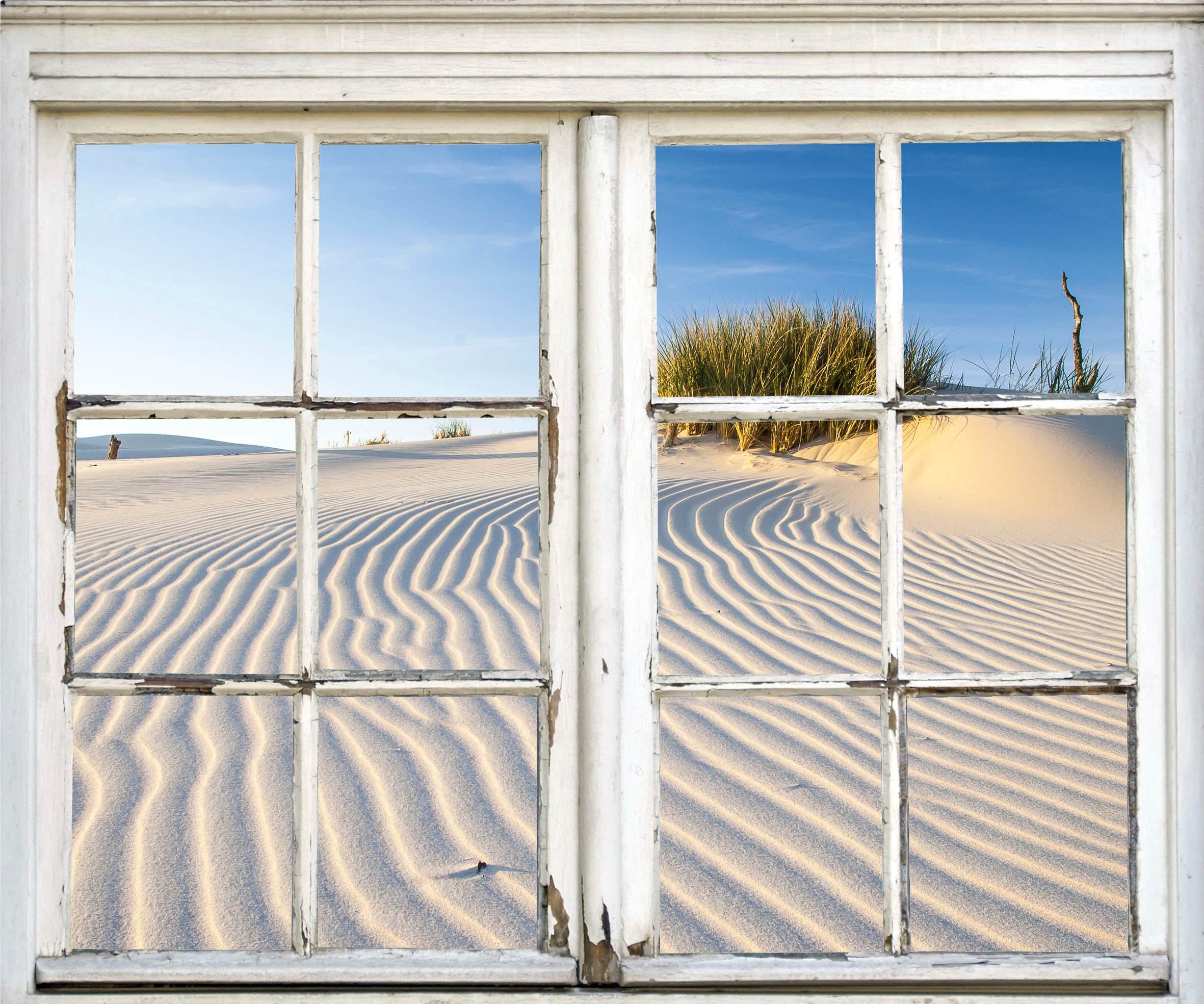 Image of queence Wandsticker "Strand" Wandsticker, Wandbild, selbstklebend, Strand