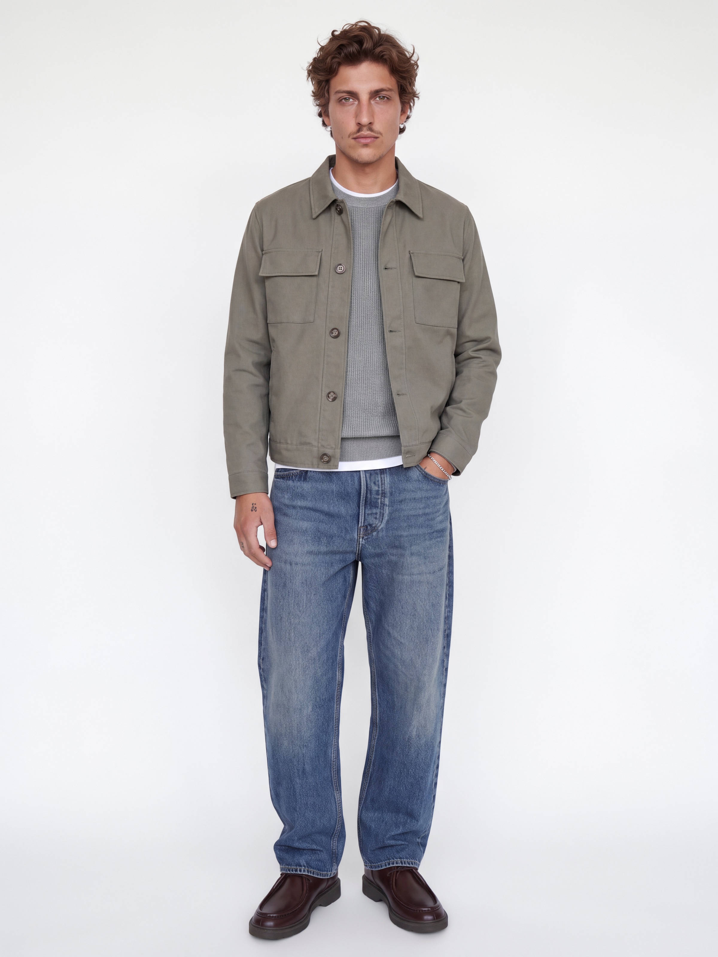 Jack & Jones Rundhalspullover »JPRBLACONNOR KNIT CREW NECK« Baumwolle, regular fit