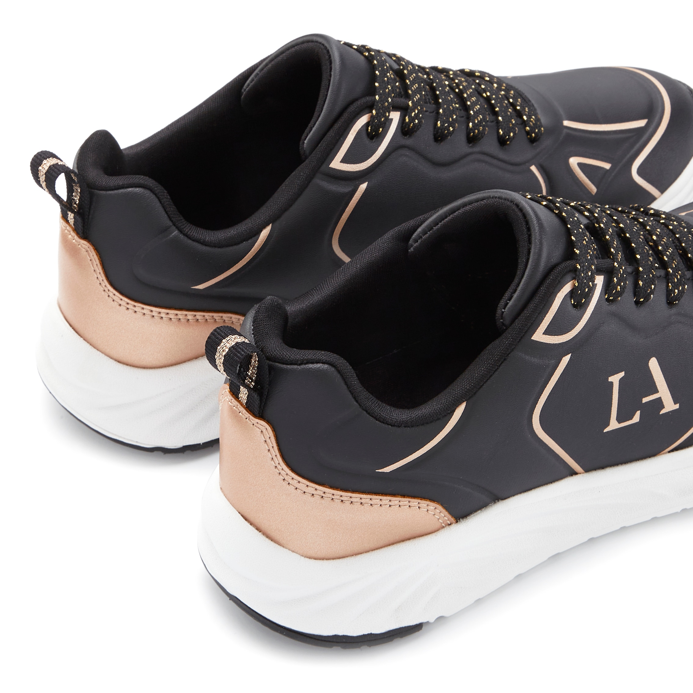 LASCANA Sneaker »Freizeitschuh, Schnürschuh«, mit Farbakzenten VEGAN