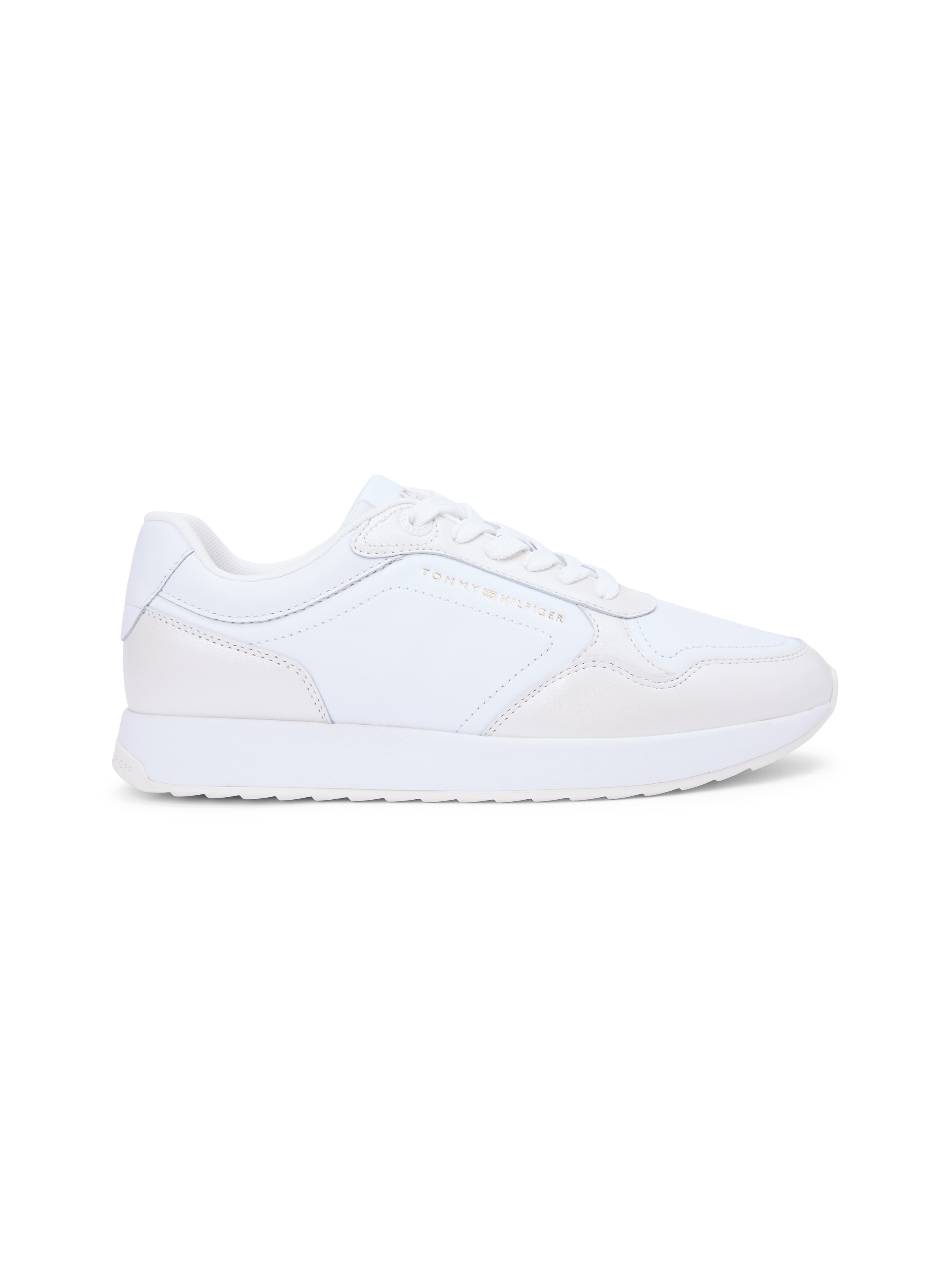 Tommy Hilfiger Baskets à plateforme »TH CHIC EVA RUNNER«  chaussure de loisirs, chaussure basse, chaussure à lacets avec aspect légèrement brillant