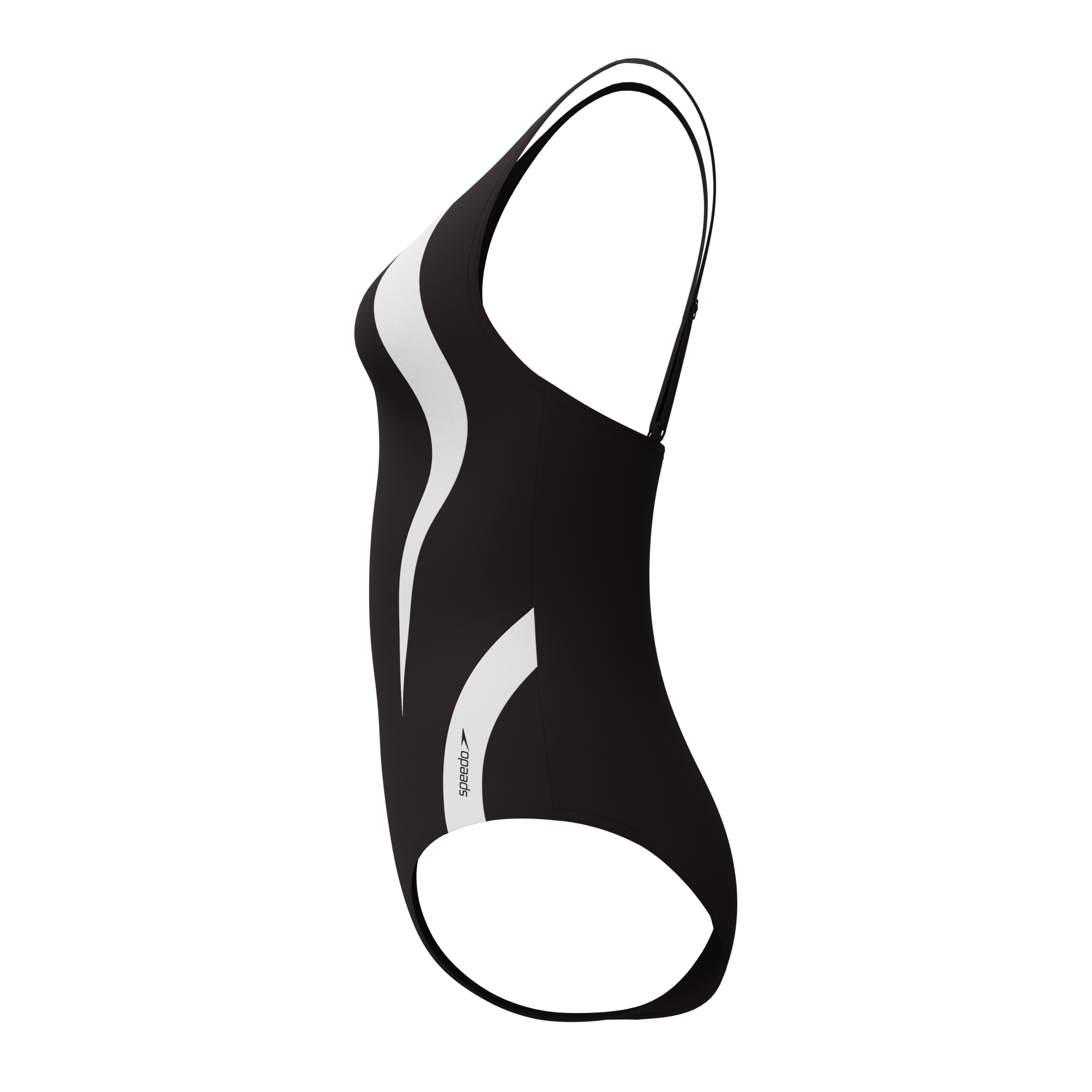 Speedo Badeanzug »QUANTUM CONTOUR 1PC BLK/WHT«