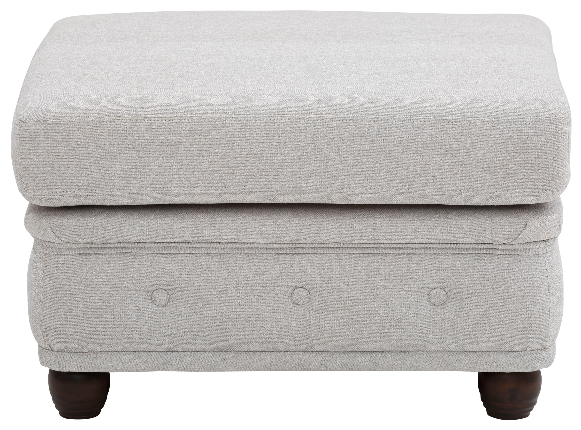 Home affaire Polsterhocker »New Castle«, passend zur "New Castle"-Serie, B/T/H: 75/70/45 cm