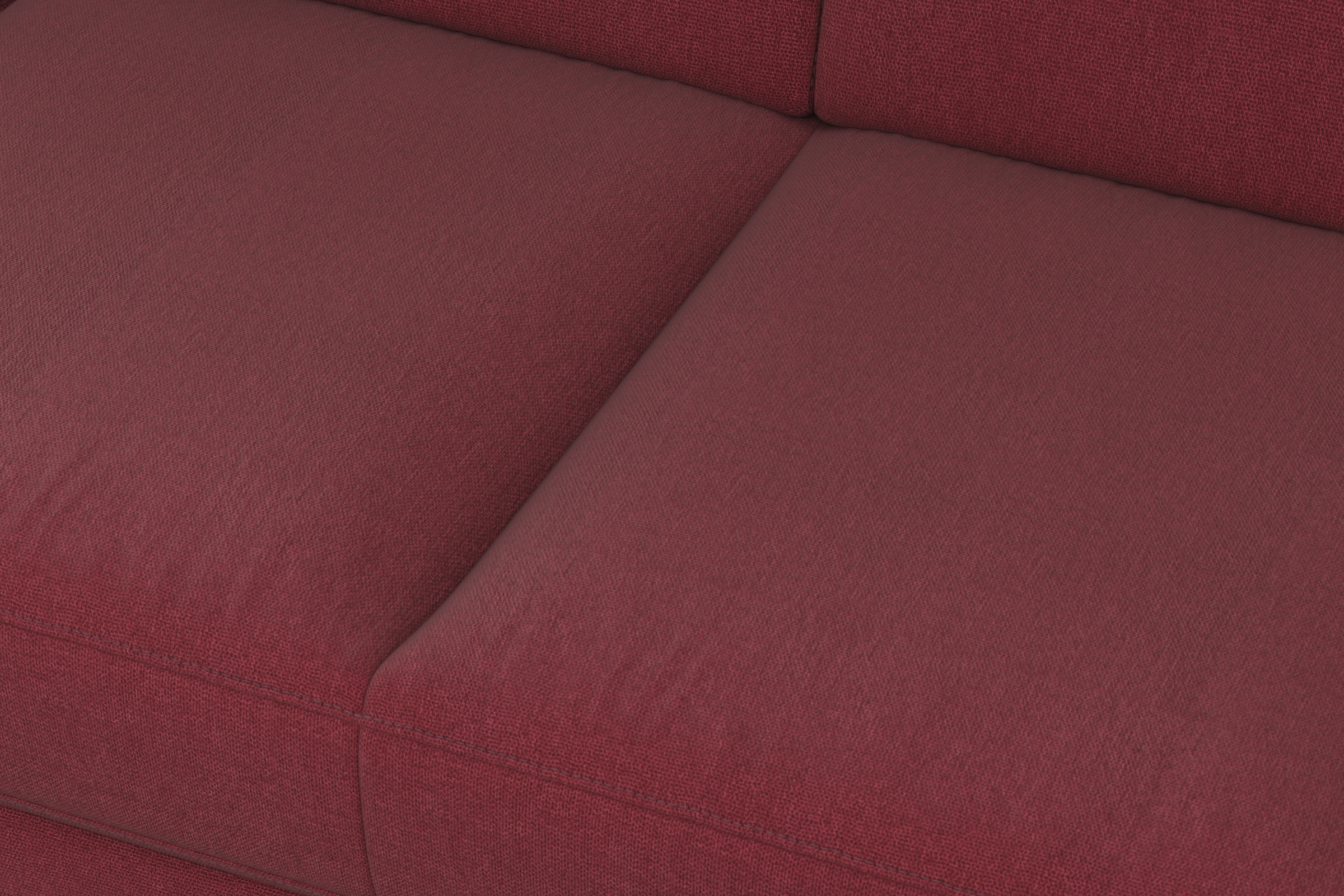 sit&more Ecksofa »Padua L-Form«, inklusive Sitztiefenverstellung, Armteilfunktion und Federkern