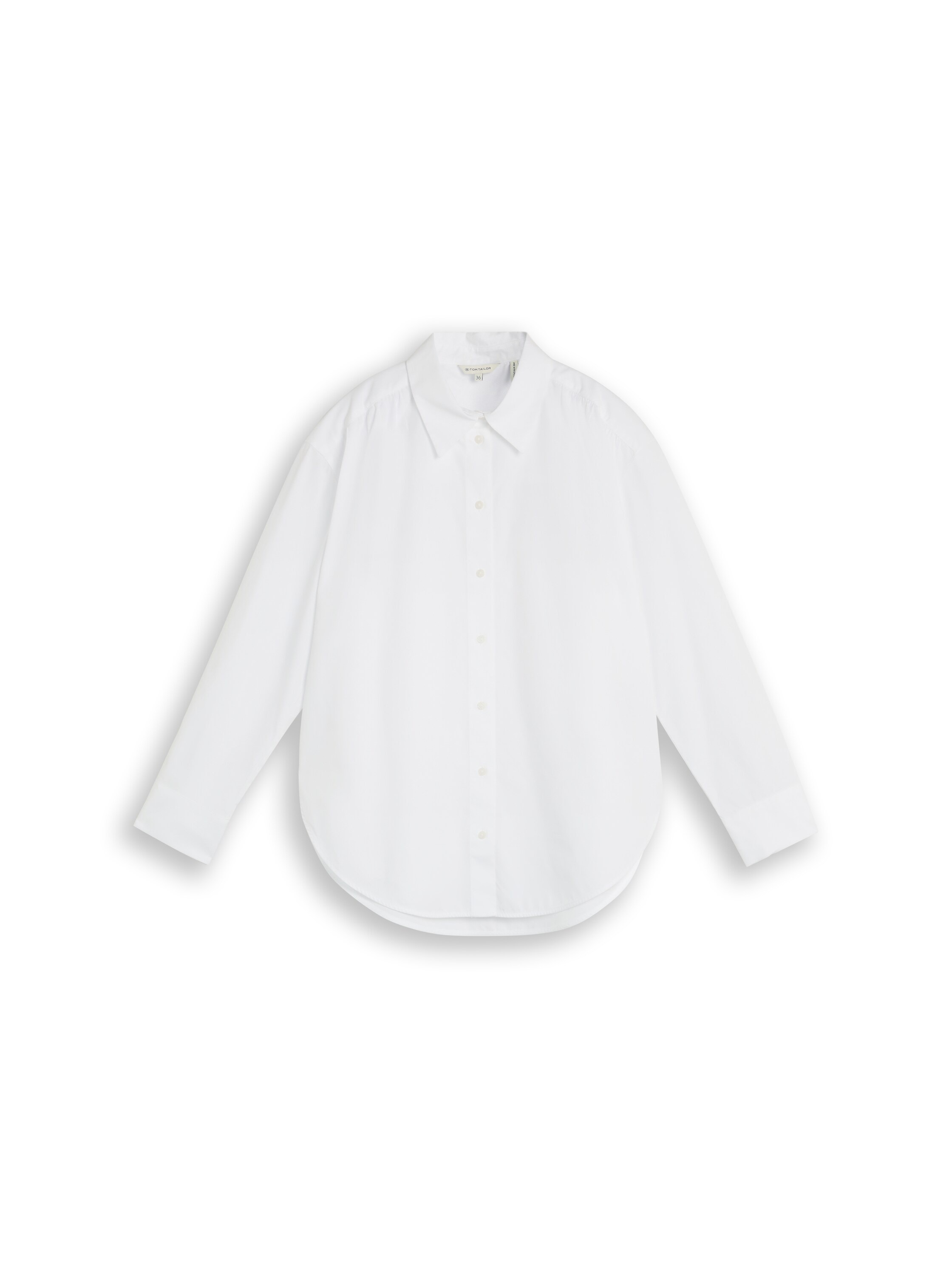 TOM TAILOR Blouse chemise »Loose« avec poignets