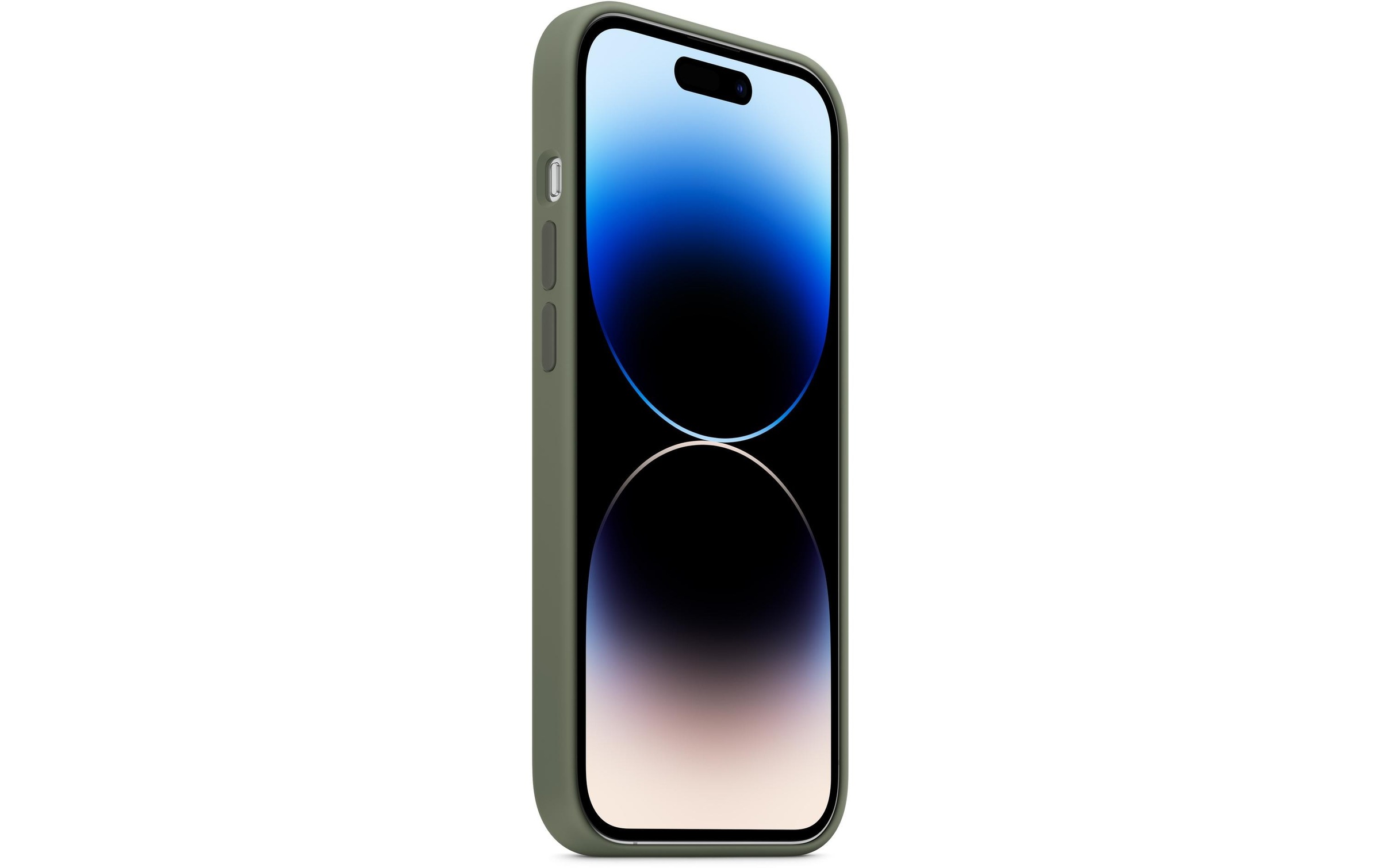Apple Smartphone-Hülle »Apple iPhone 14 Pro Silicone Case Olive«, iPhone 14 Pro, MQUH3ZM/A