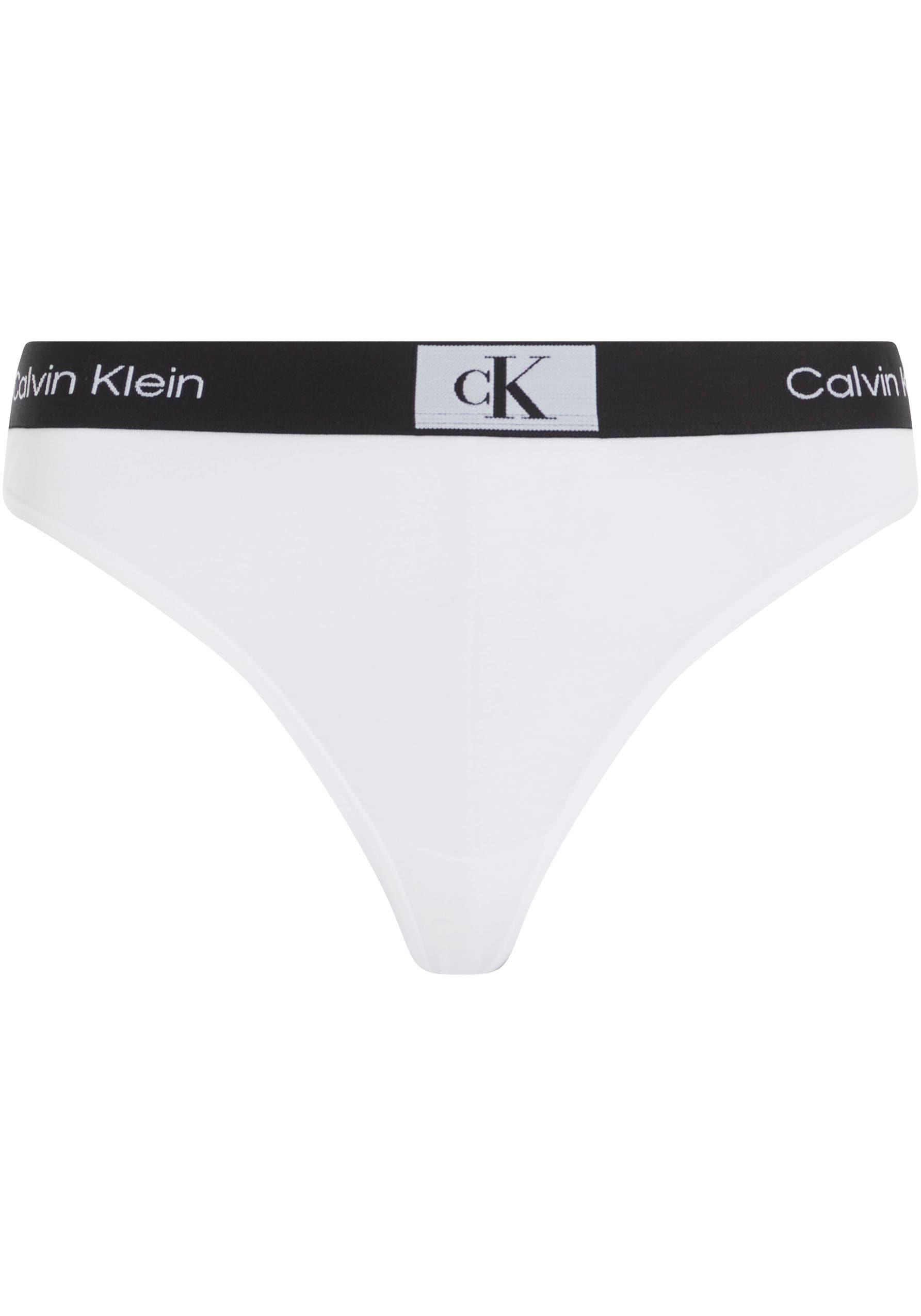 ♕ Calvin Klein T-String »MODERN THONG«, mit Alloverprint versandkostenfrei  auf