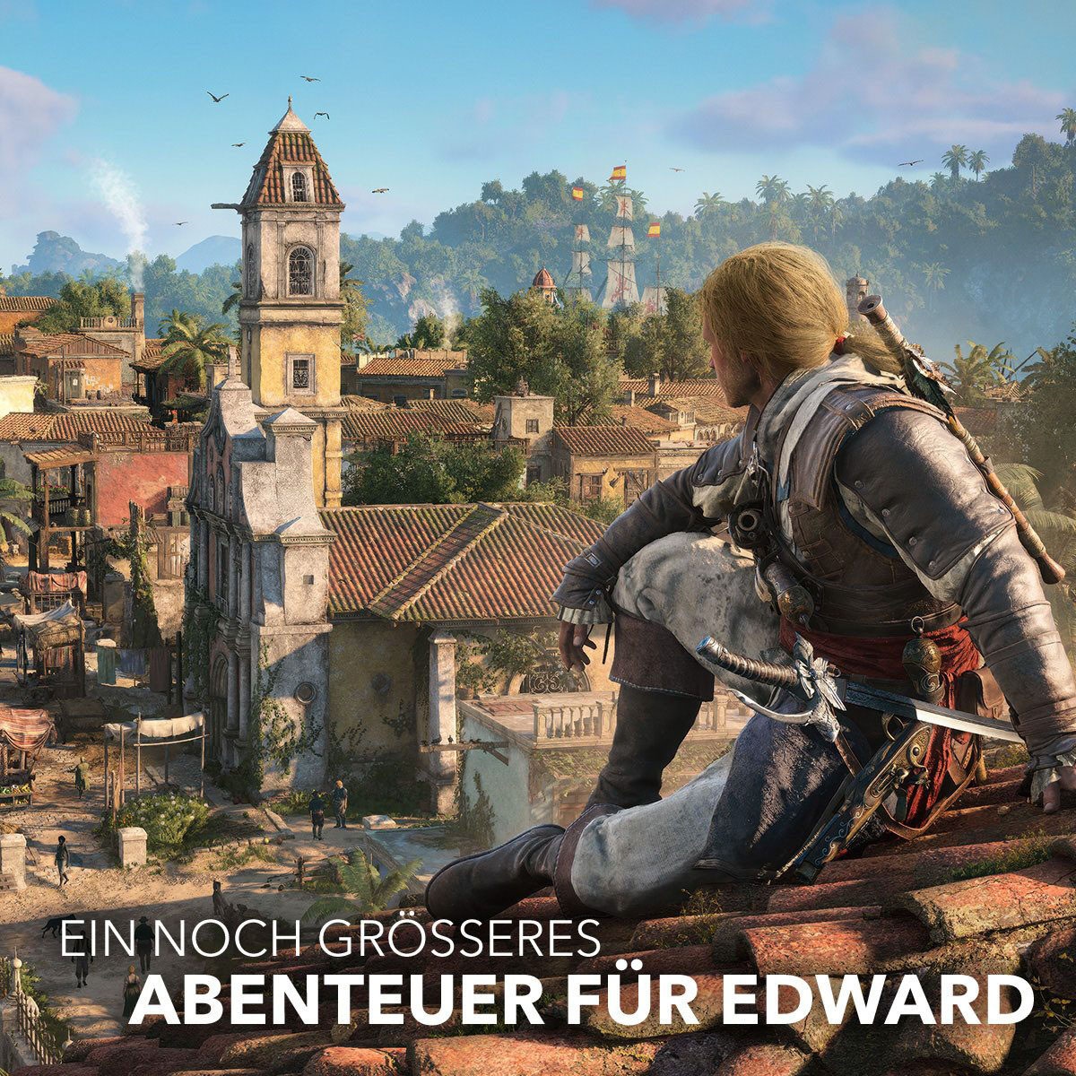 PlayStation 5 Konsolen-Set »PS5 Disk Edition (Slim) inkl. Assassin’s Creed Black Flag Resynced« 1.000 GB 1 TB