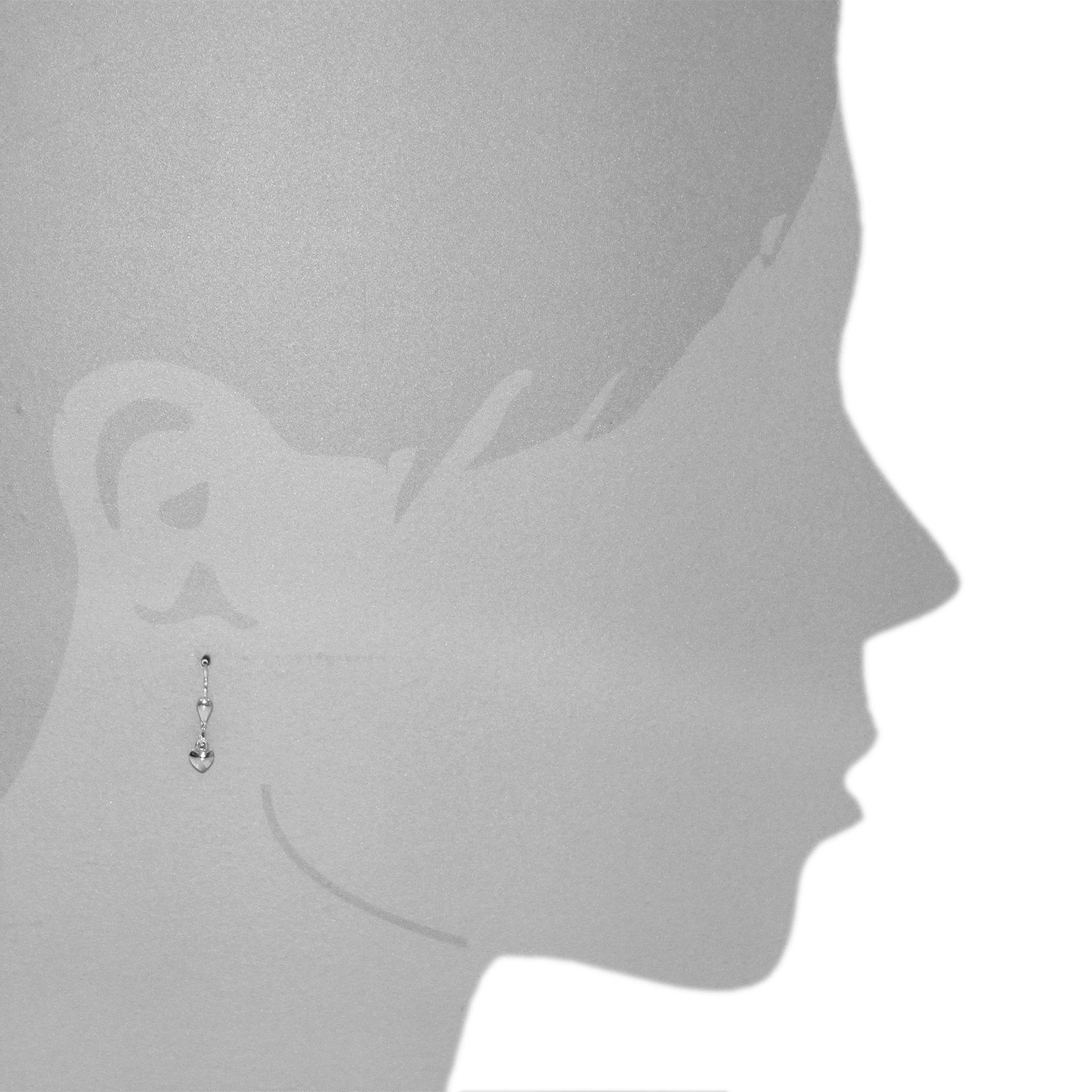 OSTSEE-SCHMUCK Paire de boucles d'oreilles »Ostsee-Schmuck Ohrhänger kleines Herz Ohrhänger kleines Herz«