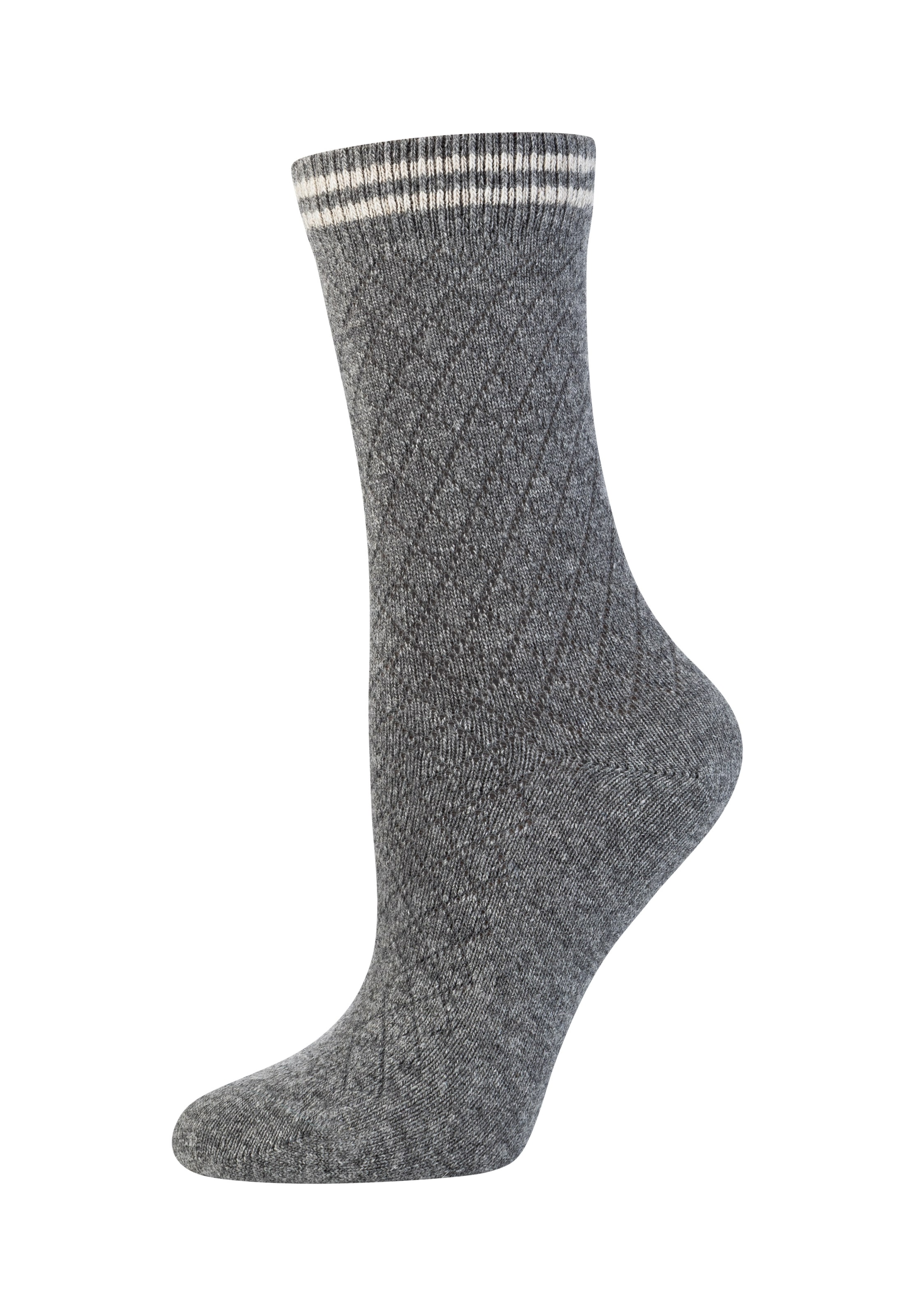 Image of JOOP Socken mit Wabenstruktur, aus wärmendem Wollmix, Made in Italy