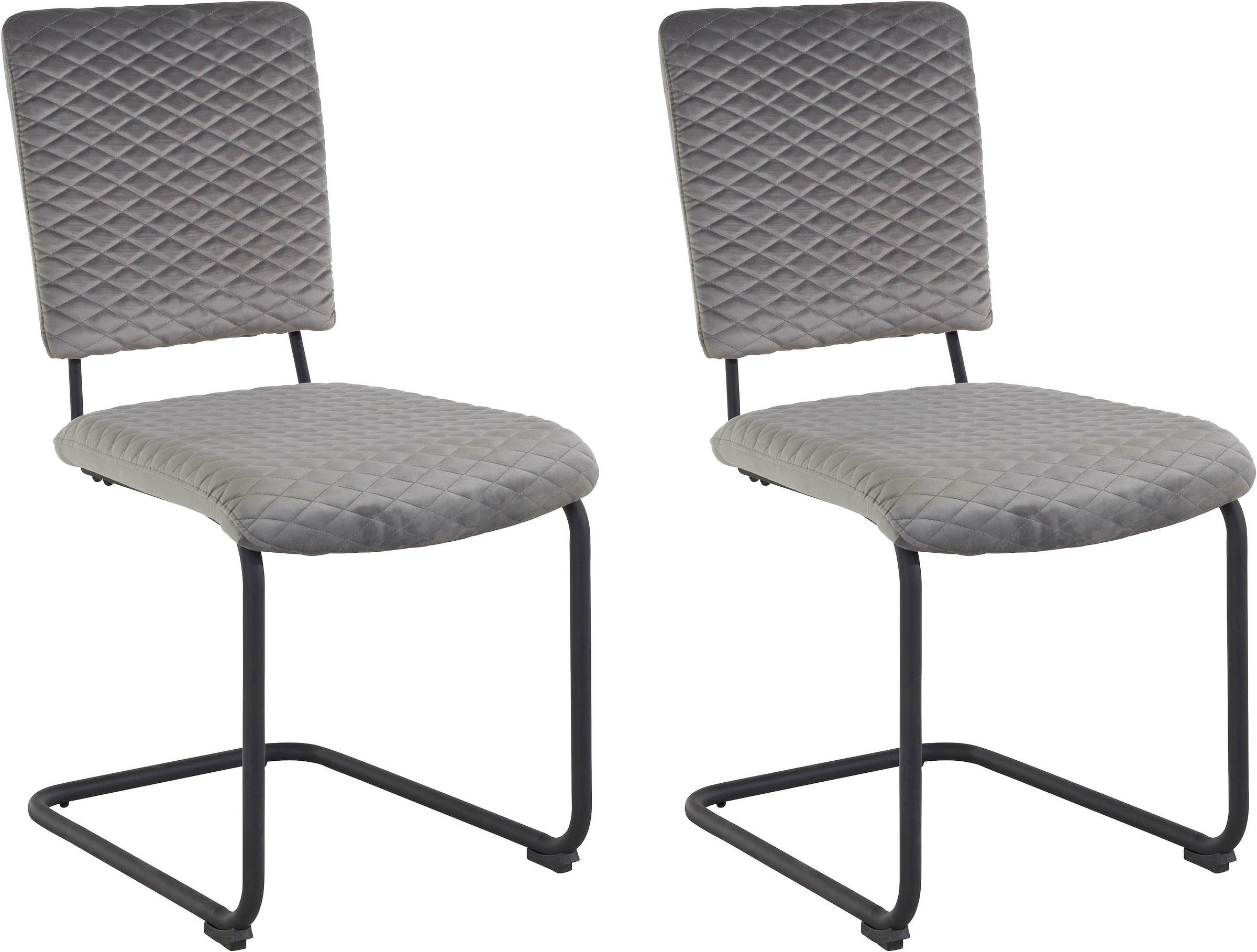 Image of Homexperts Esszimmerstuhl »Josie«, (Set), 2 St., Samtstoff, Bezug aus Samtstoff bei Ackermann Versand Schweiz