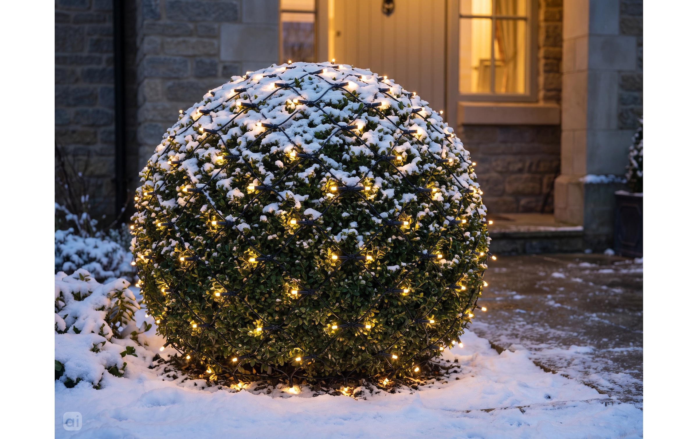 Cocon Lichterkette »Lichternetz, 240 LEDs Warmweiss, 1.2 x 3 m«