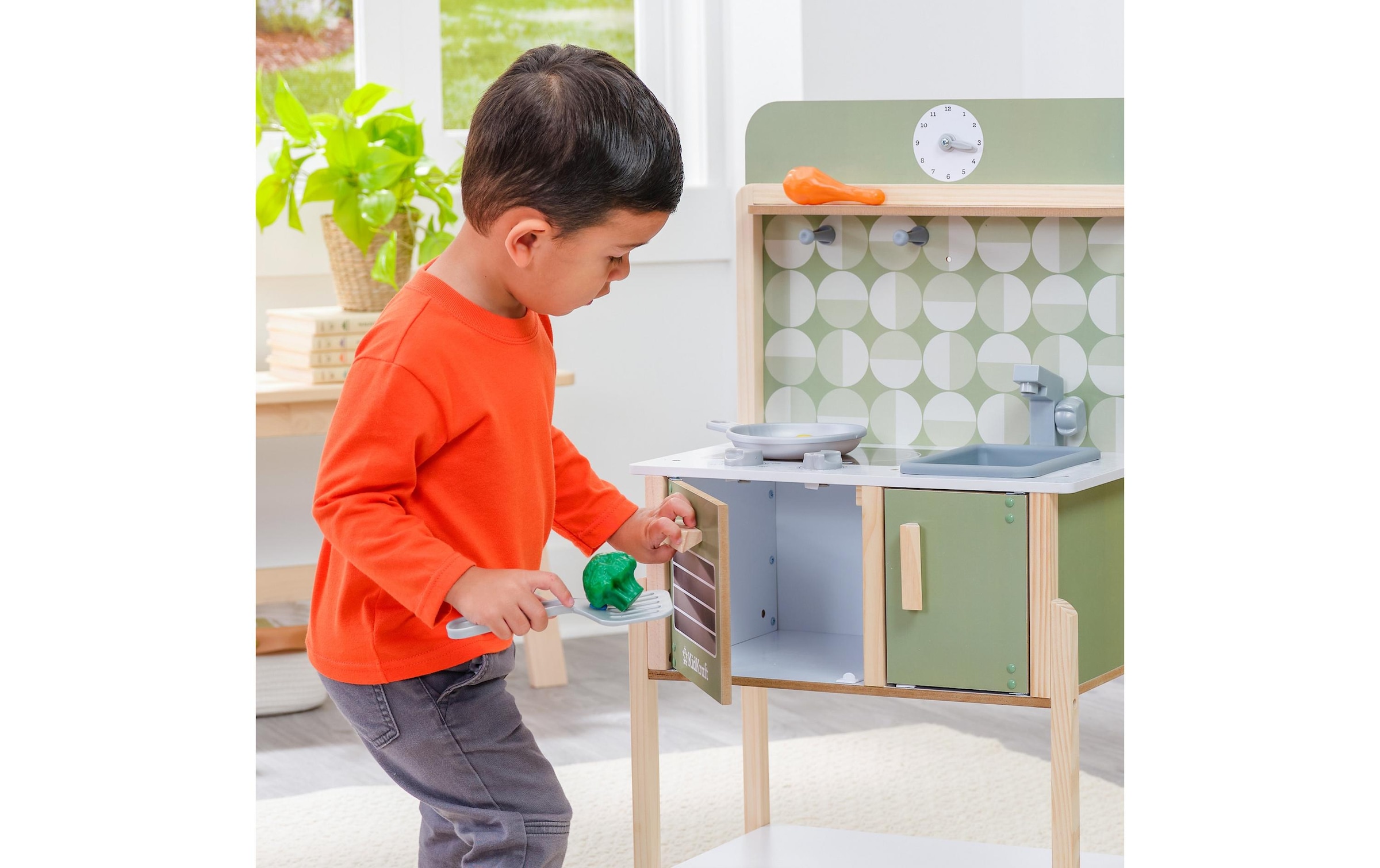 Spielküche »Kid Kraft Time to Cook 43.99 x 27.71 x 84.0 cm«