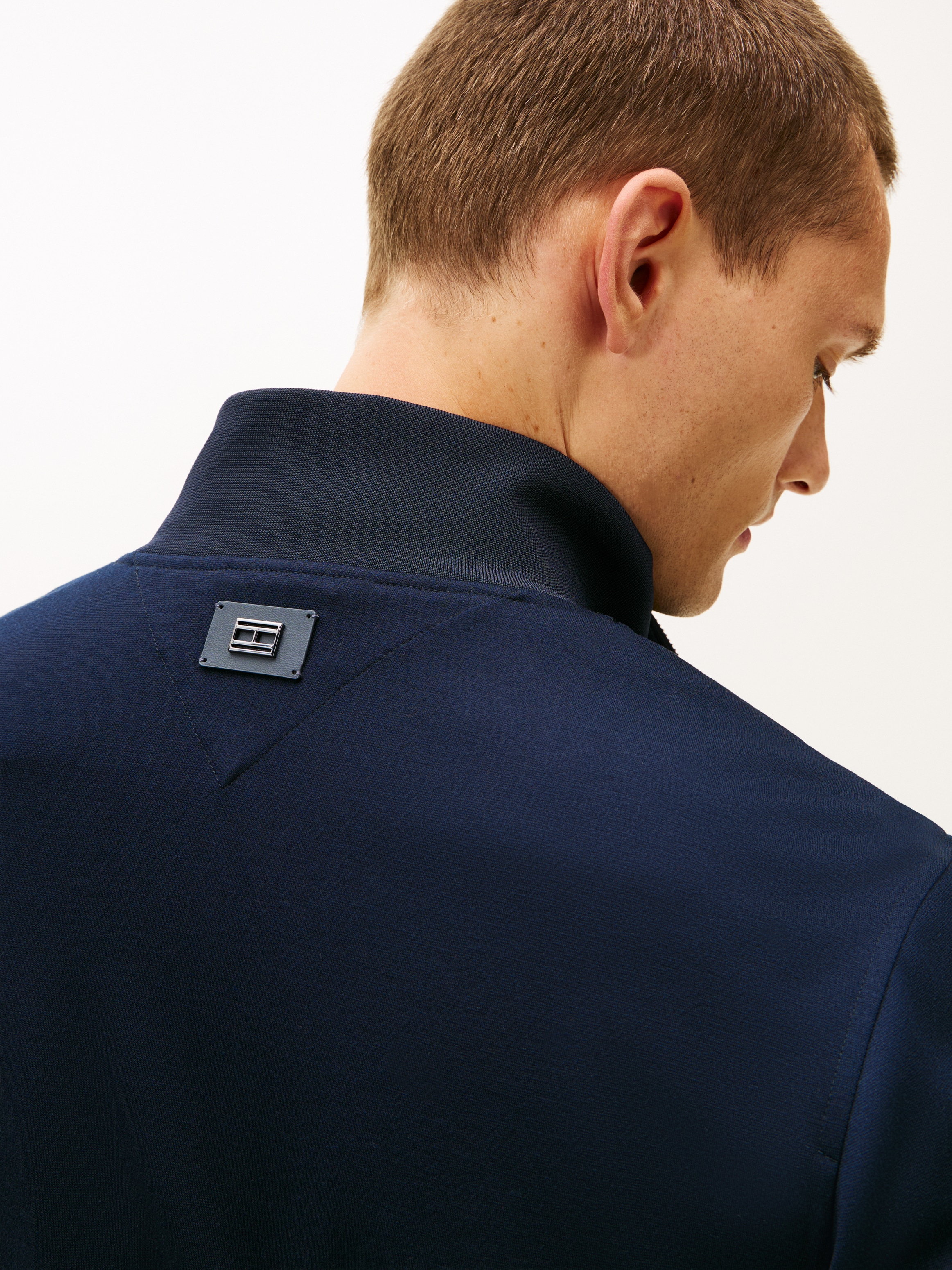 Tommy Hilfiger Veste en tricot »PERFORMANCE PUNTO MILANO« normale Passform, 2-Wege-Reissverschluss