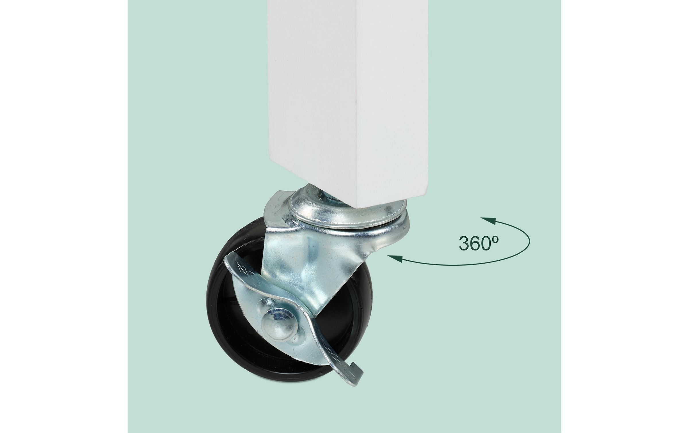 relaxdays Chariot de cuisine »Rollwagen mit Arbeitsplatte«