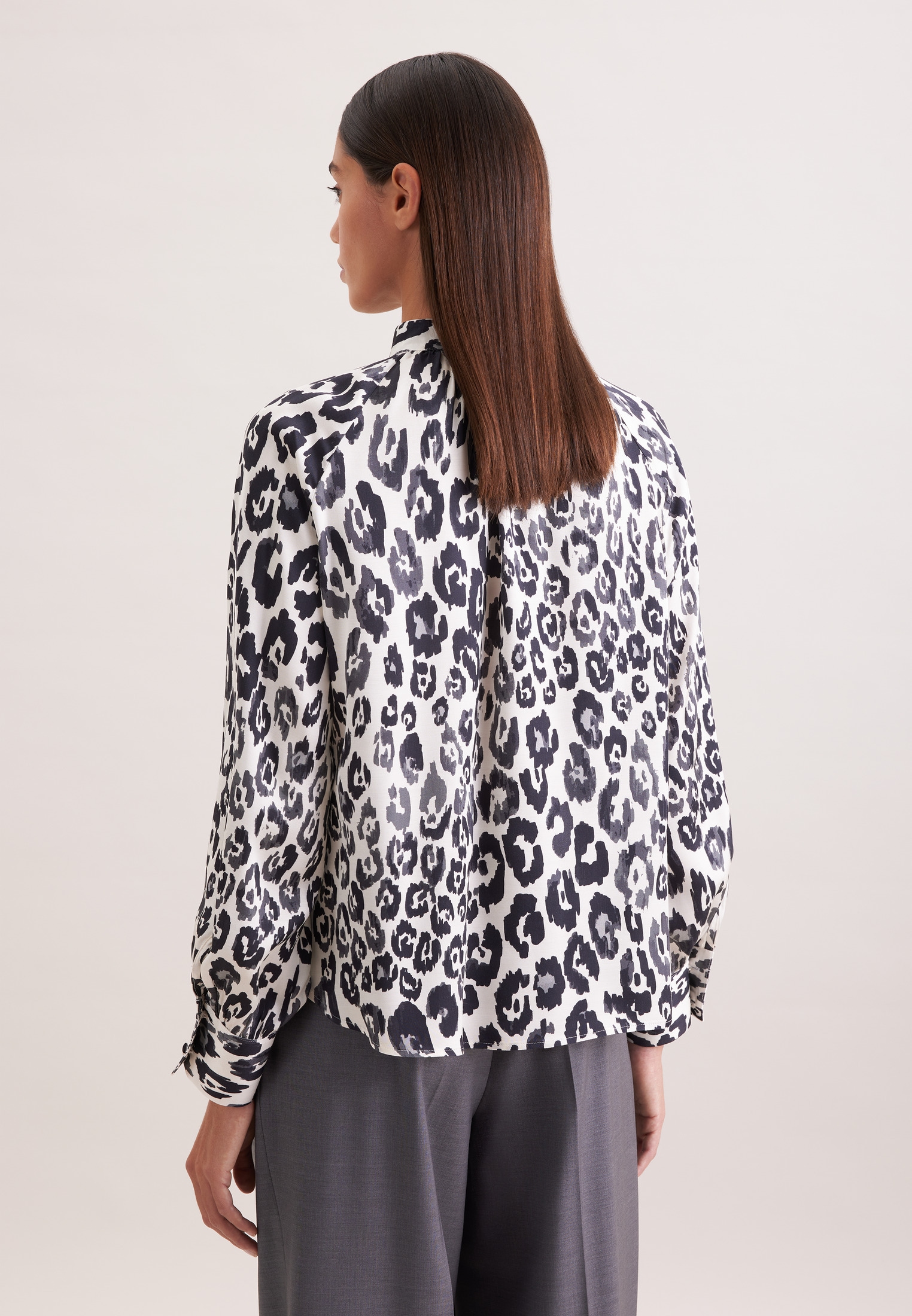 seidensticker Blouse classique impression col rond 1/1